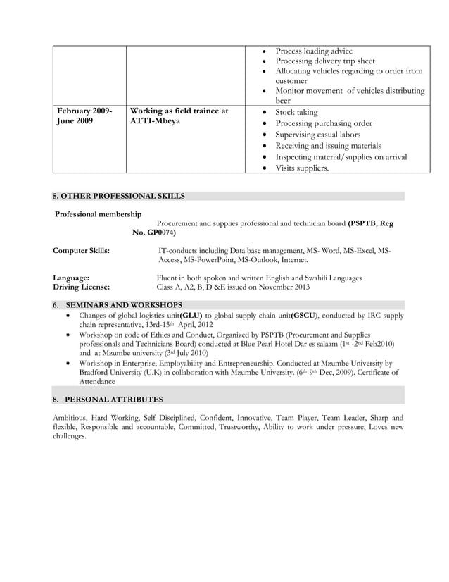 EDWARD RAPHAEL CV+ | PDF