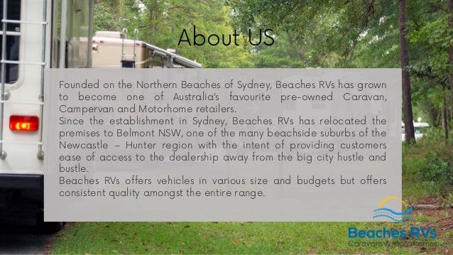 Caravan Service Australia | Beaches RVs | PDF