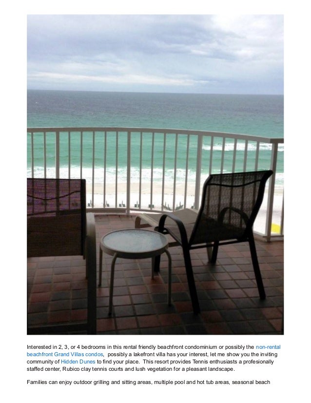 Beachfront condo for sale hidden dunes miramar beach florida