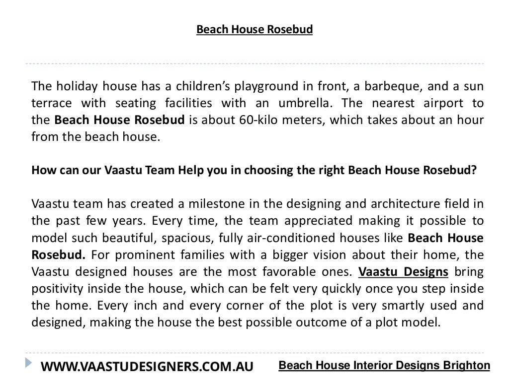Beach House Rosebud