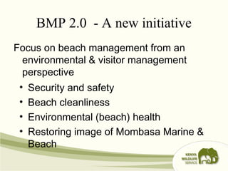 Beach management programme mombasa | PPT