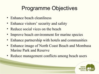 Beach management programme mombasa | PPT