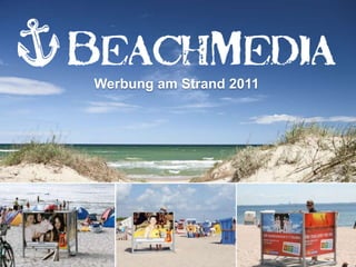 Werbung am Strand 2011 