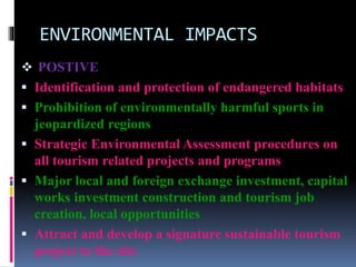 Beach resorts features and environmental impacts | PPTX