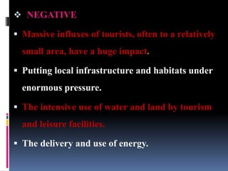 Beach resorts features and environmental impacts | PPTX