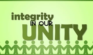 integrity
The  in our
 FIGHT series
Today’s Topic:
“How to Fight in IT!”
 