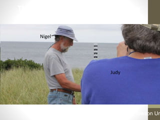 Judy
Nigel Cathy
Scott
Jules
Nigel
Judy
Not Pictured, D. Vanko, Towson Un
The Block Island Beach Profile Crew:
Nigel Grindley, Cathy Joyce, Judy Gray, Jules Craynock
Dave Vanko, Towson University
 