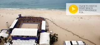 CLICK TO WATCH
WHAT BEACH
SOCCER STANDS
FOR...
 