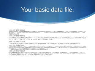 Your basic data file.>895:5:1:1276:16683/1GTCGCTTTGCGATGTTTGTCGGGTGCATCTTTTGGGAACAGCAAGTTTTGGAATGATCCCTGCACTTTCATCGGAACACC>895:5:1:1558:16140/2CCGTTCCAGAGATATGACCCGTTTTAATGAACGCTGCCAGTTGACAAATTATTTTCCAAAATTAGCAATTGCGTGGGTTCTTTTCCATCTAAACAGCTTCTGGGCTTTATGCTG>895:5:1:1581:10052/1TTACAGACGTCGTTCTAACTAATTTGTGACGAAAATTGCCCACAATTATGACTATATGTGGAATTTTG>895:5:1:1824:4518/2CCAAATTAGTTAGAATGACGTTTGTAACCGTATTCCGGTGCAACTTTGTGAATAATTTCTAACTGTAAAAATTTTTGGCAAAACCAAGTTTGCCGGCCGCAACCGCAAC>895:5:1:1945:14960/1CTGATTTTGCAATGTTACTGACATGGGTATGCCAGTTGTGATTATTGGCGACTGCAACTCCCAACAATGATACTGTTTACTTTTGTGTGAATGAACATTTATTCATCCTTGGGT…