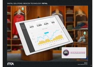 DIGITAL SOLUTIONS: iBEACON TECHNOLOGY: RETAIL.
MGA®
www.mgabrand.com
5
 