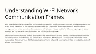 Beacon frames for Wireless engineering.pptx