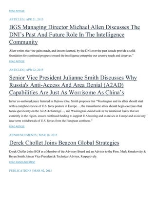 Beacon global strategies our team | PDF