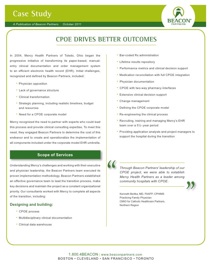 Cpoe case study image