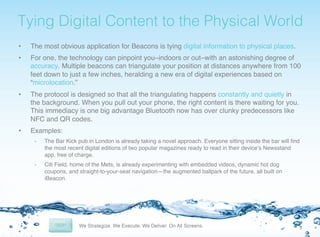 The Beacon Technology | PDF