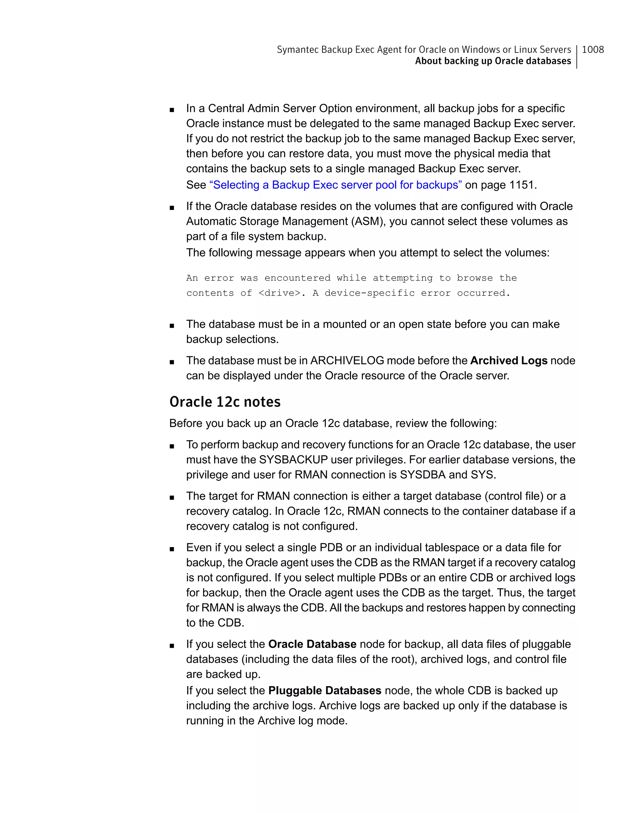 Symantec Backup Exec 15 Administrator's Guide