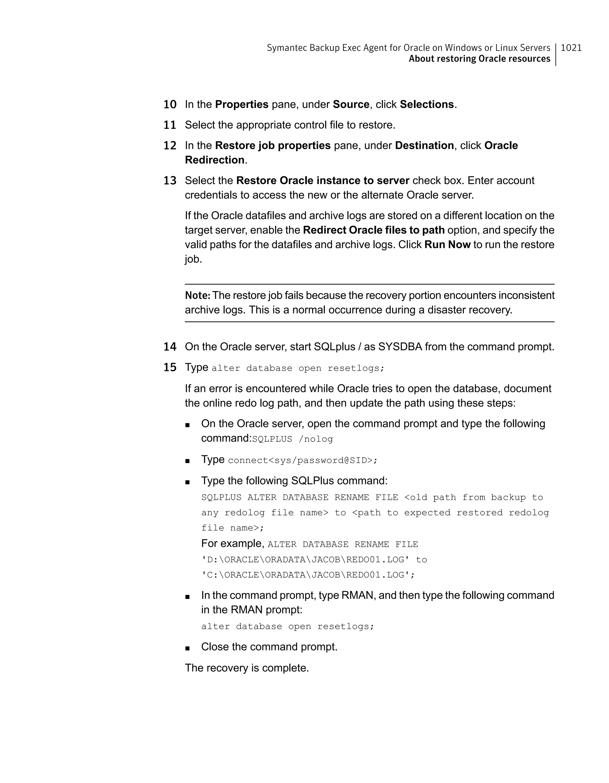 Symantec Backup Exec 15 Administrator's Guide