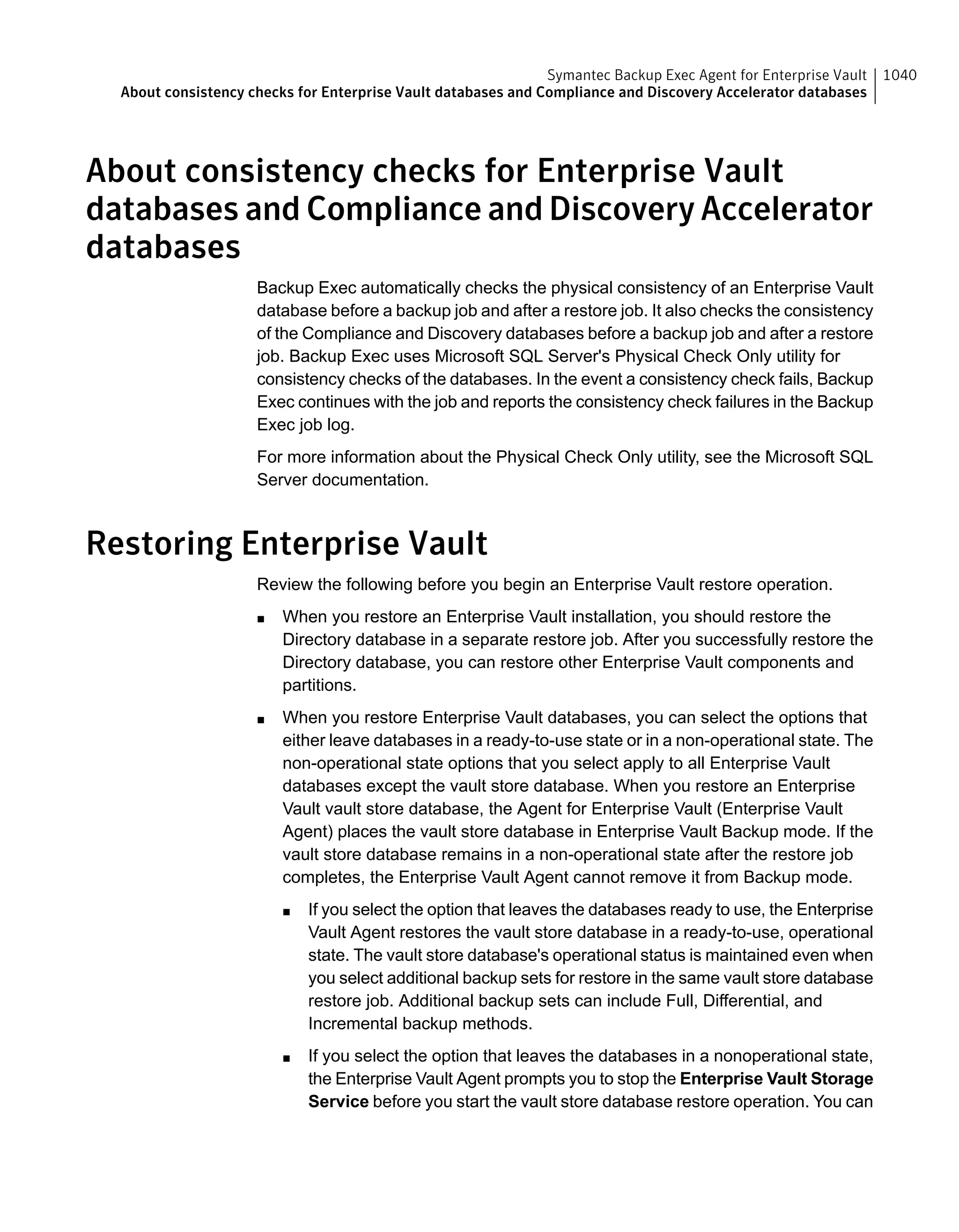 Symantec Backup Exec 15 Administrator's Guide