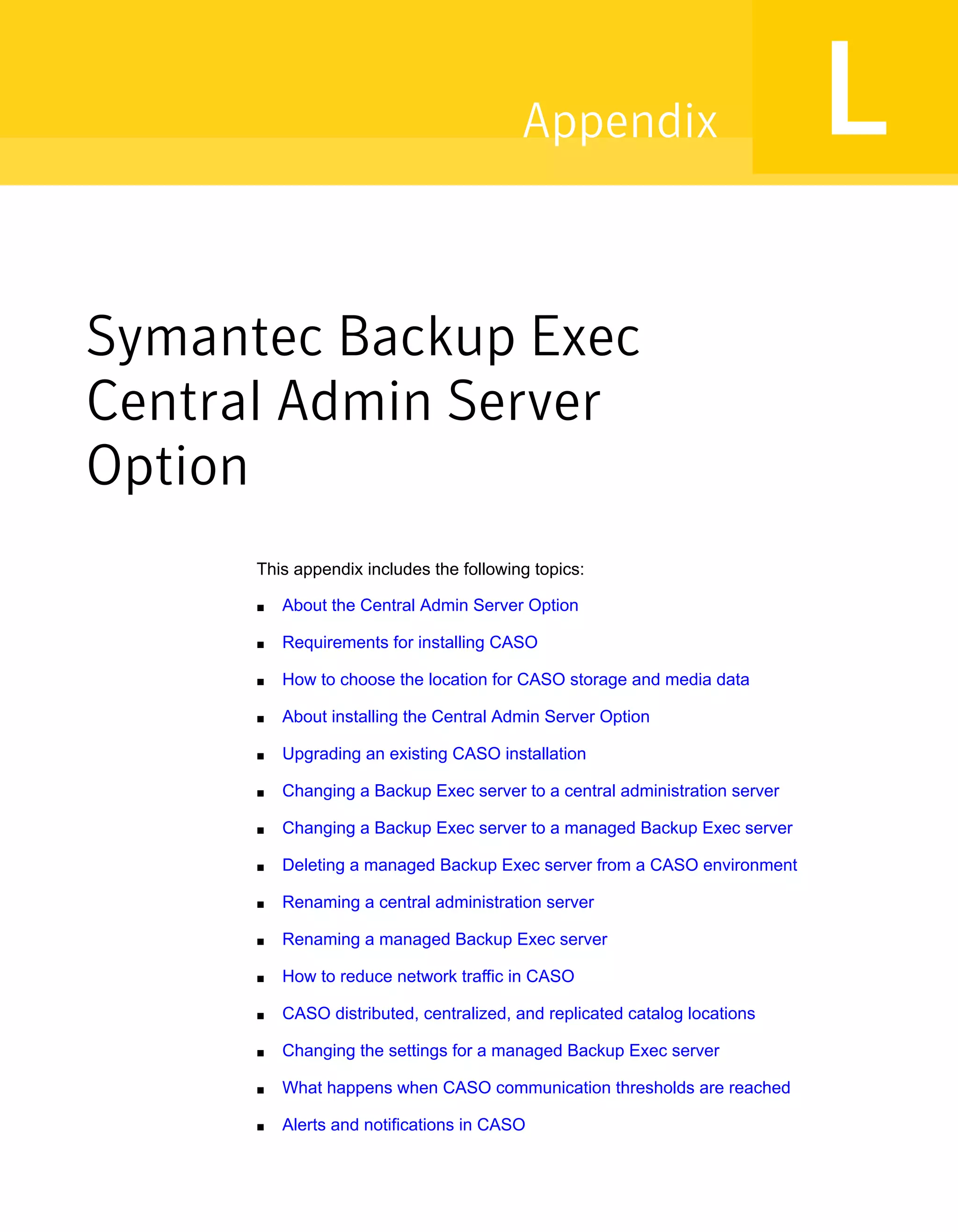 Symantec Backup Exec 15 Administrator's Guide