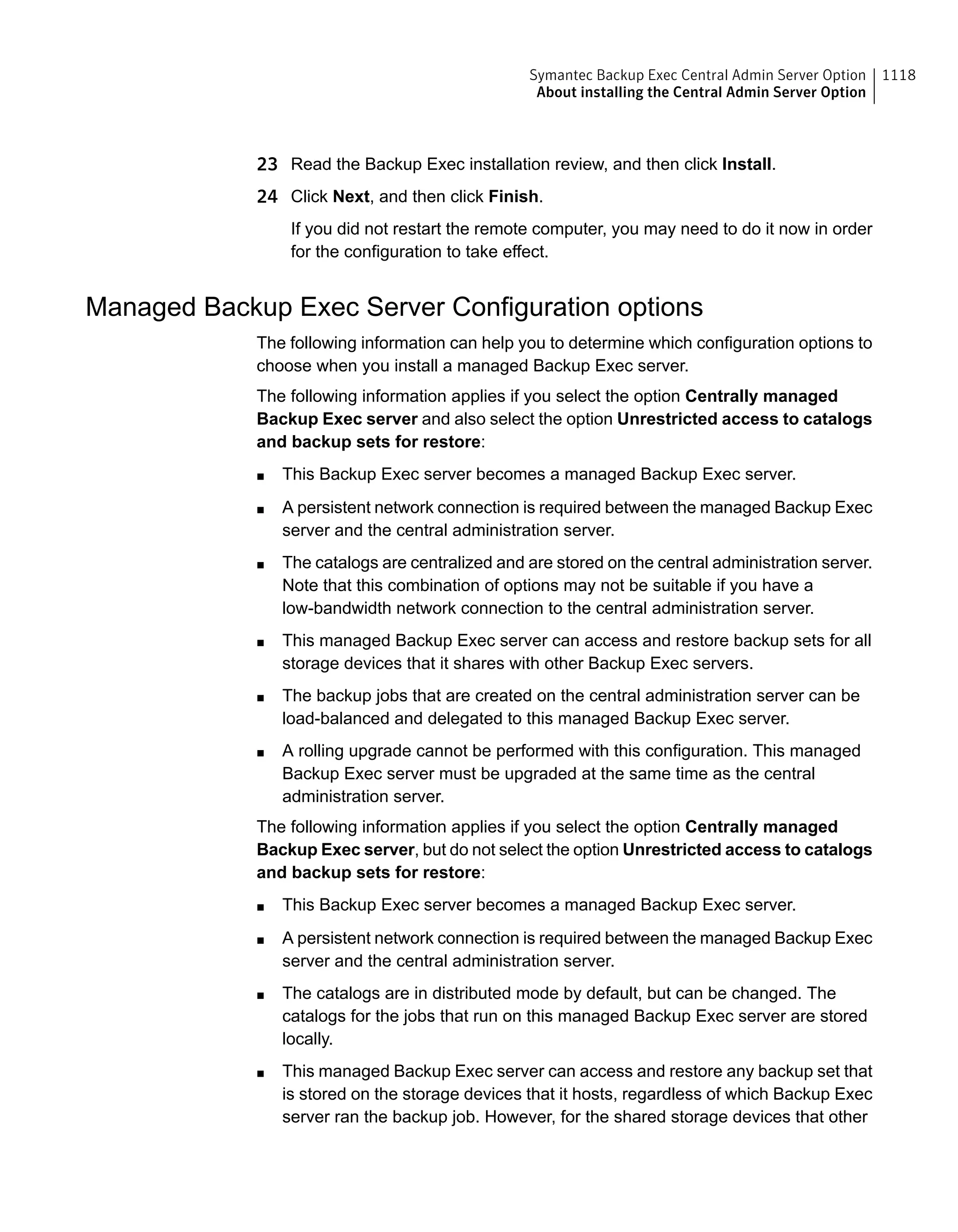 Symantec Backup Exec 15 Administrator's Guide