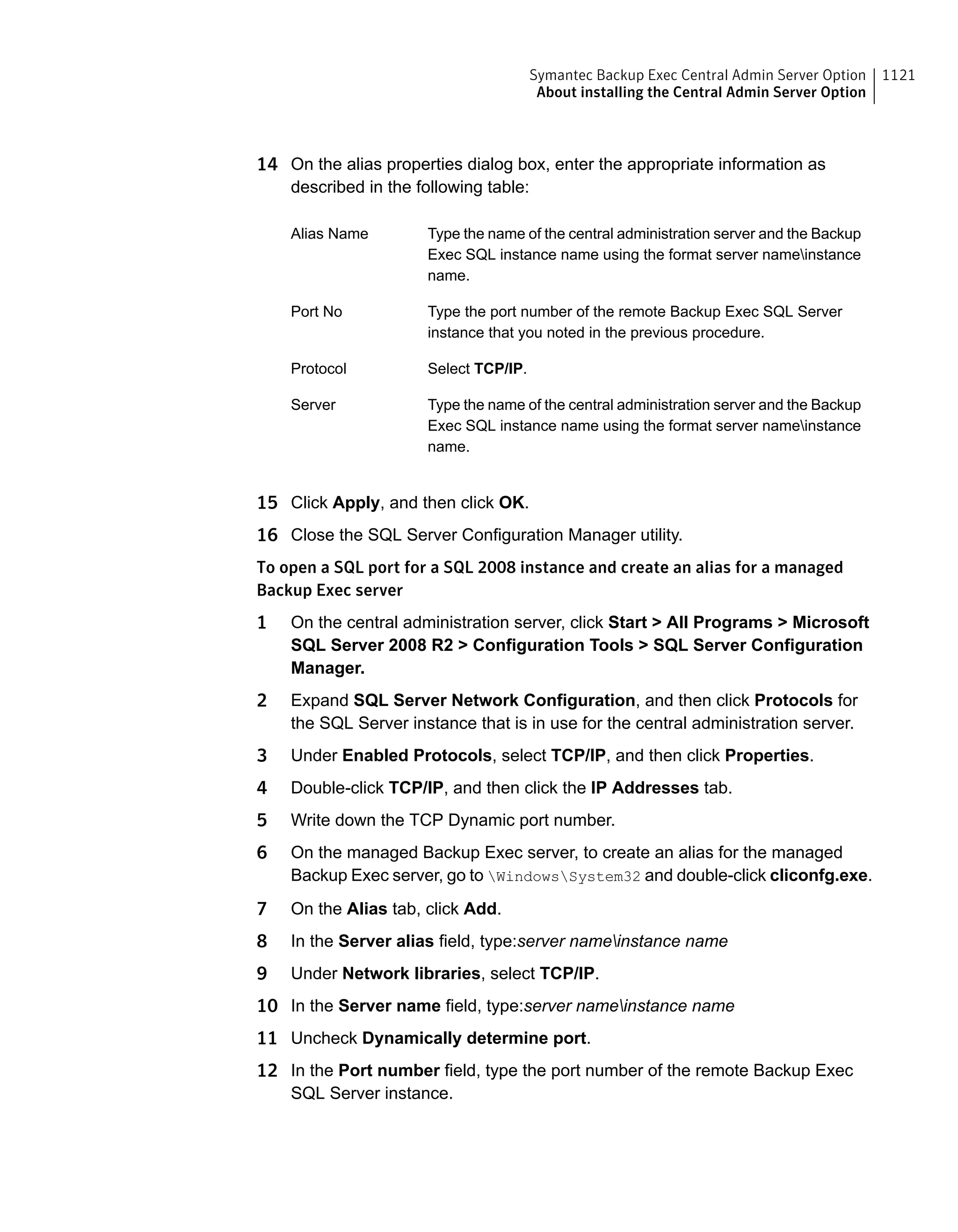 Symantec Backup Exec 15 Administrator's Guide