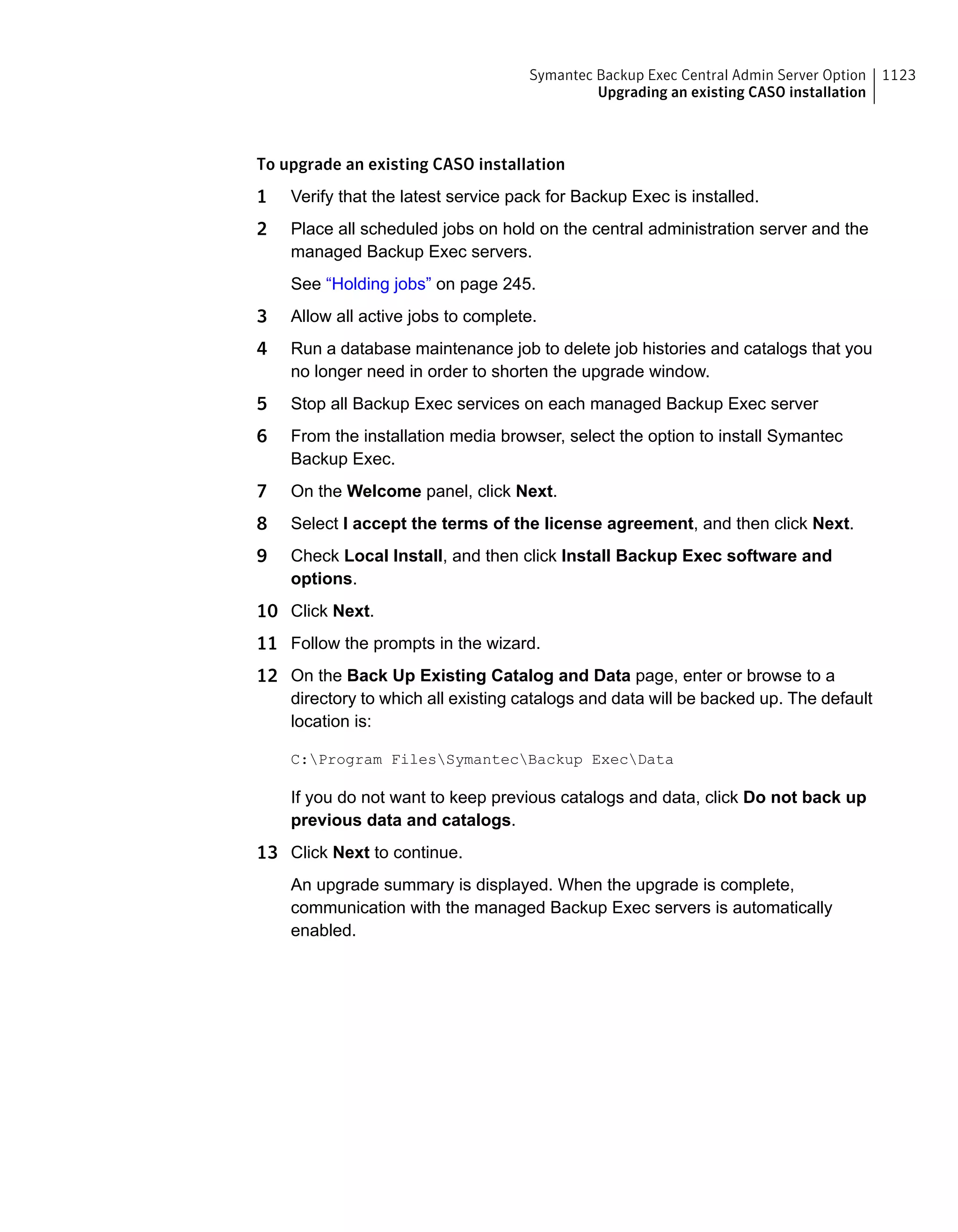 Symantec Backup Exec 15 Administrator's Guide