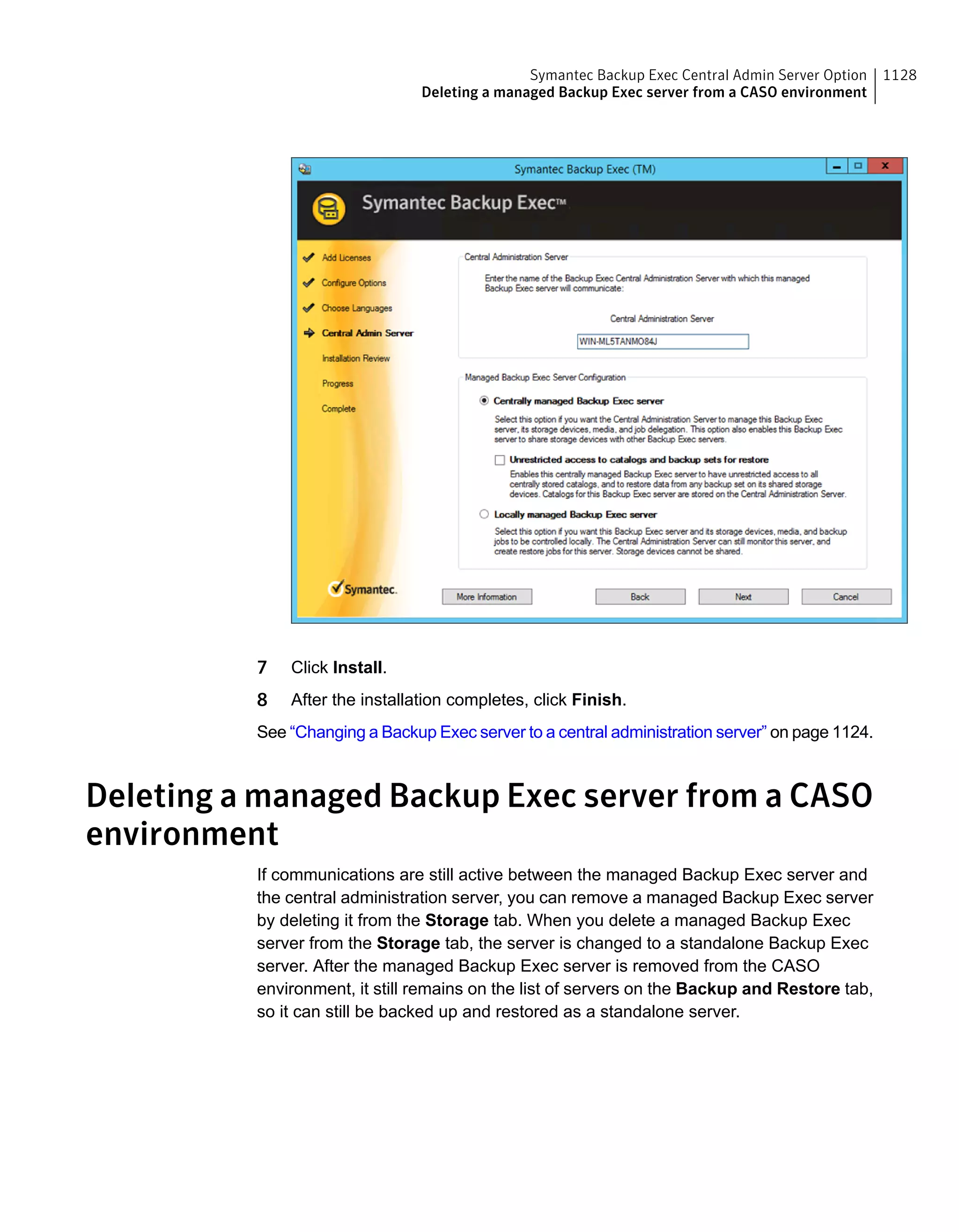 Symantec Backup Exec 15 Administrator's Guide