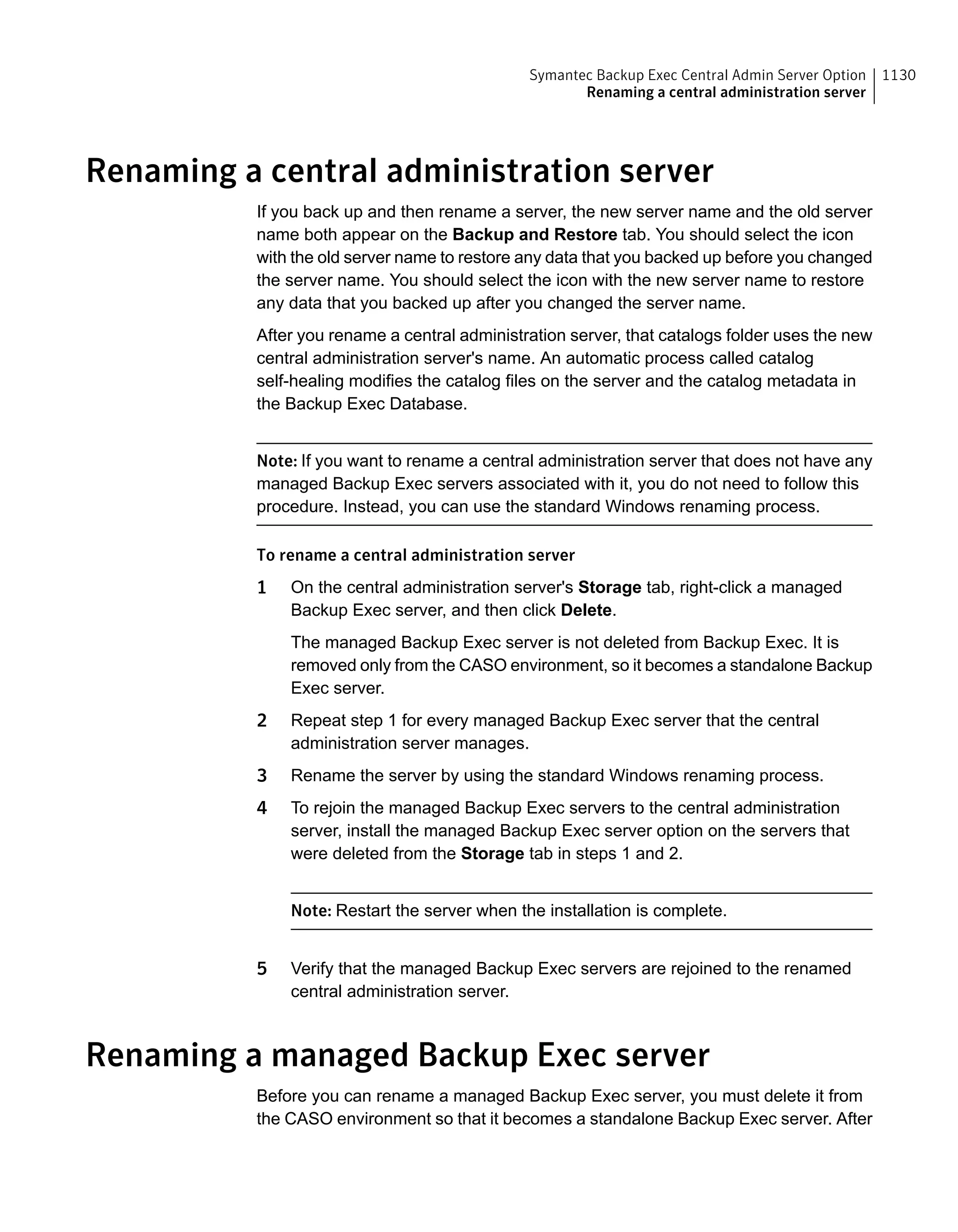 Symantec Backup Exec 15 Administrator's Guide