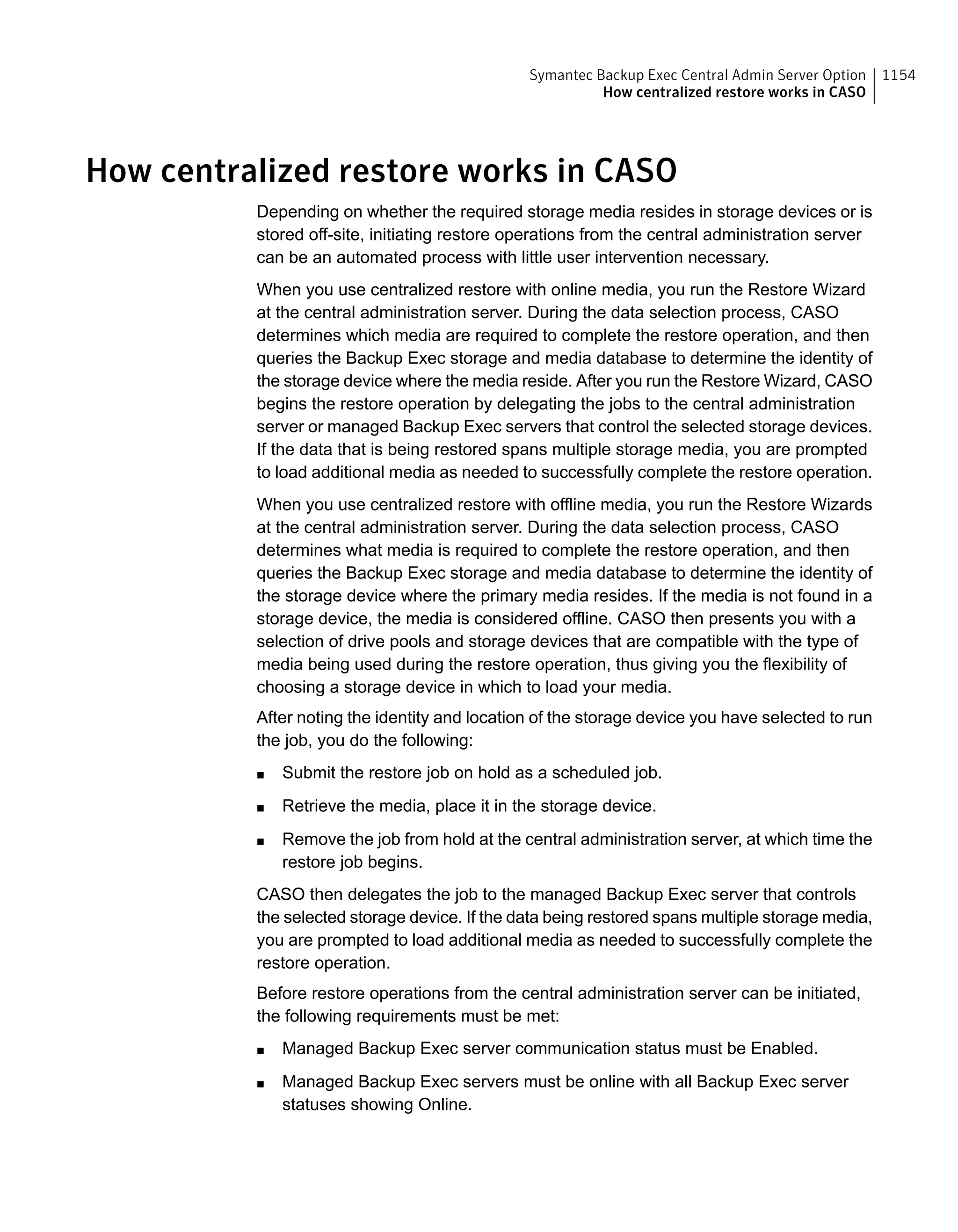 Symantec Backup Exec 15 Administrator's Guide