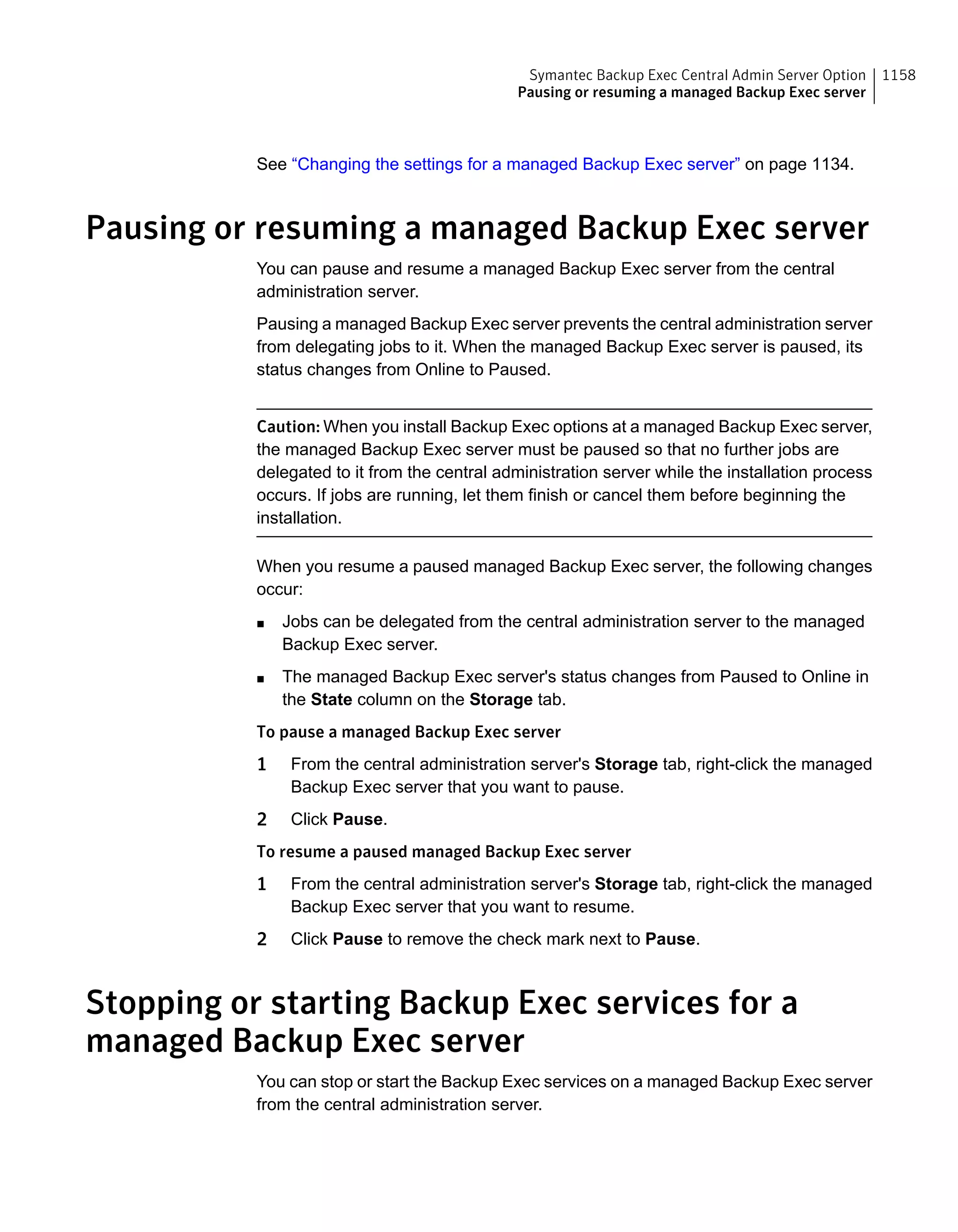 Symantec Backup Exec 15 Administrator's Guide