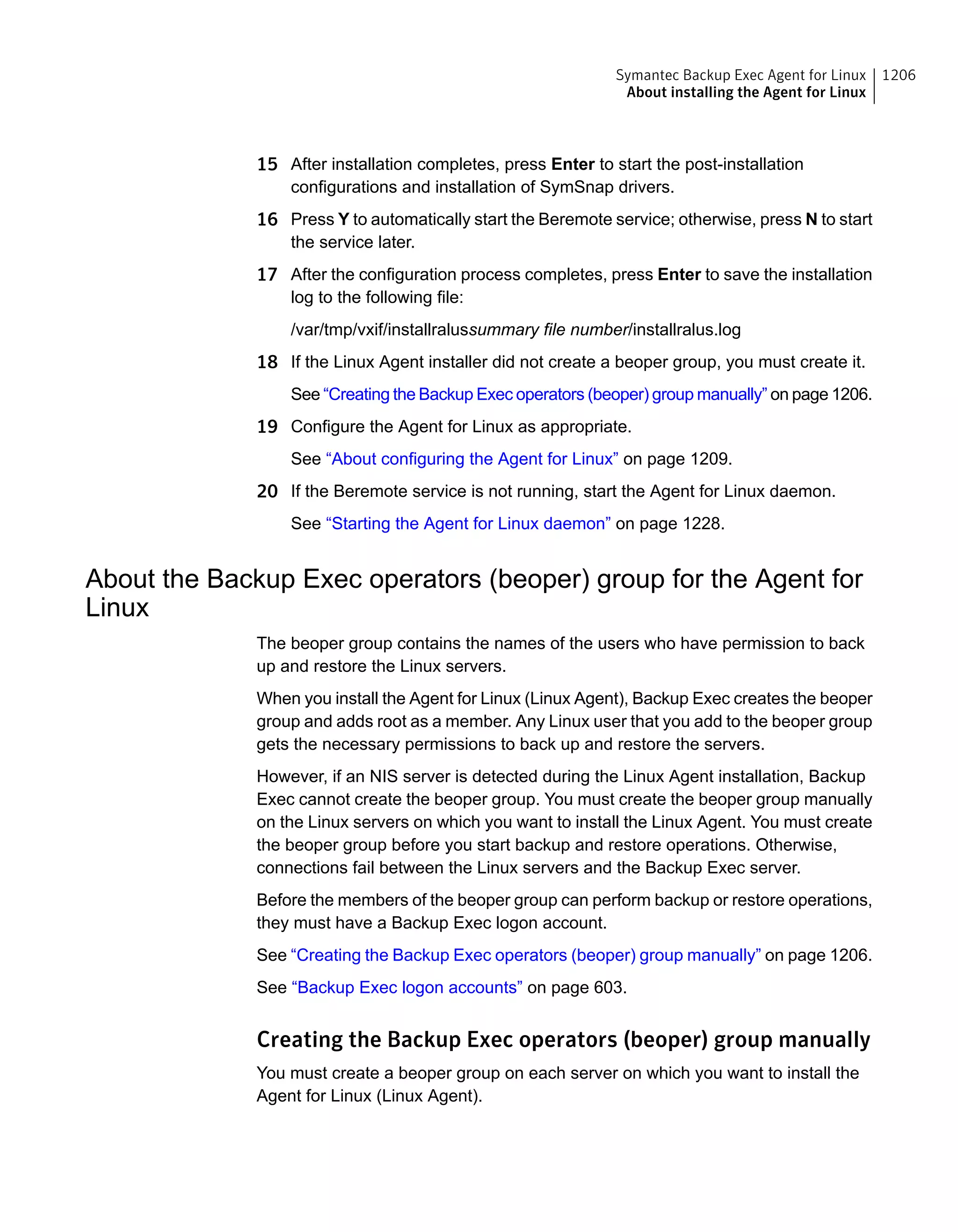 Symantec Backup Exec 15 Administrator's Guide