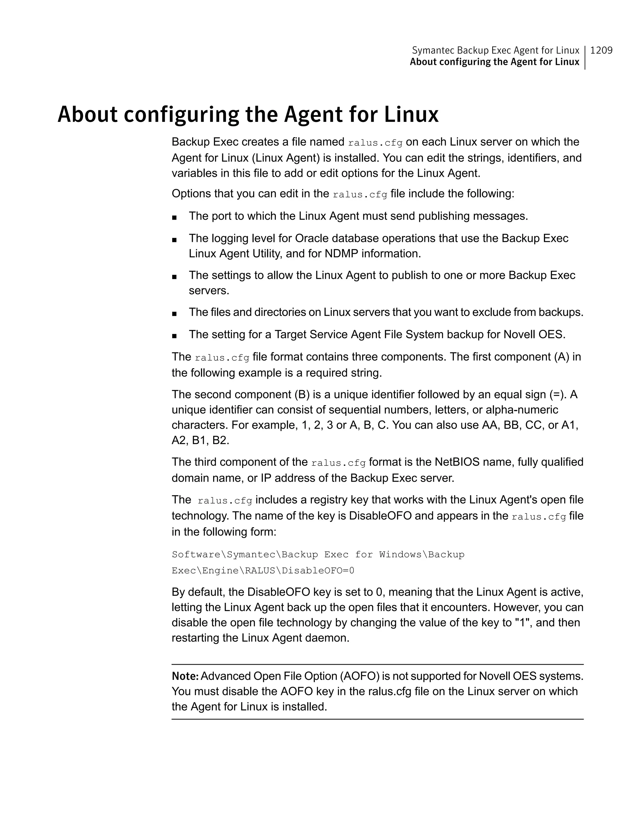 Symantec Backup Exec 15 Administrator's Guide