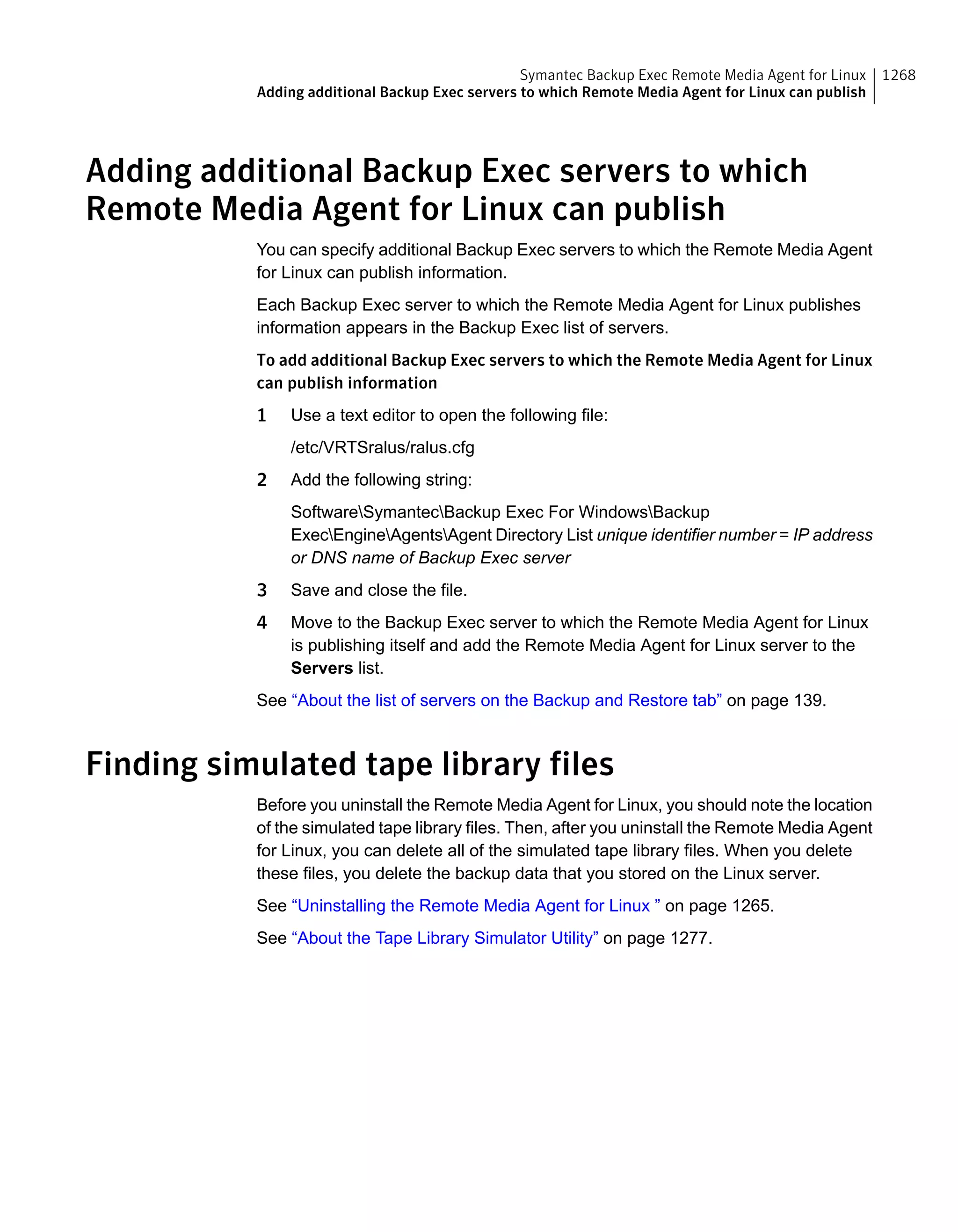 Symantec Backup Exec 15 Administrator's Guide