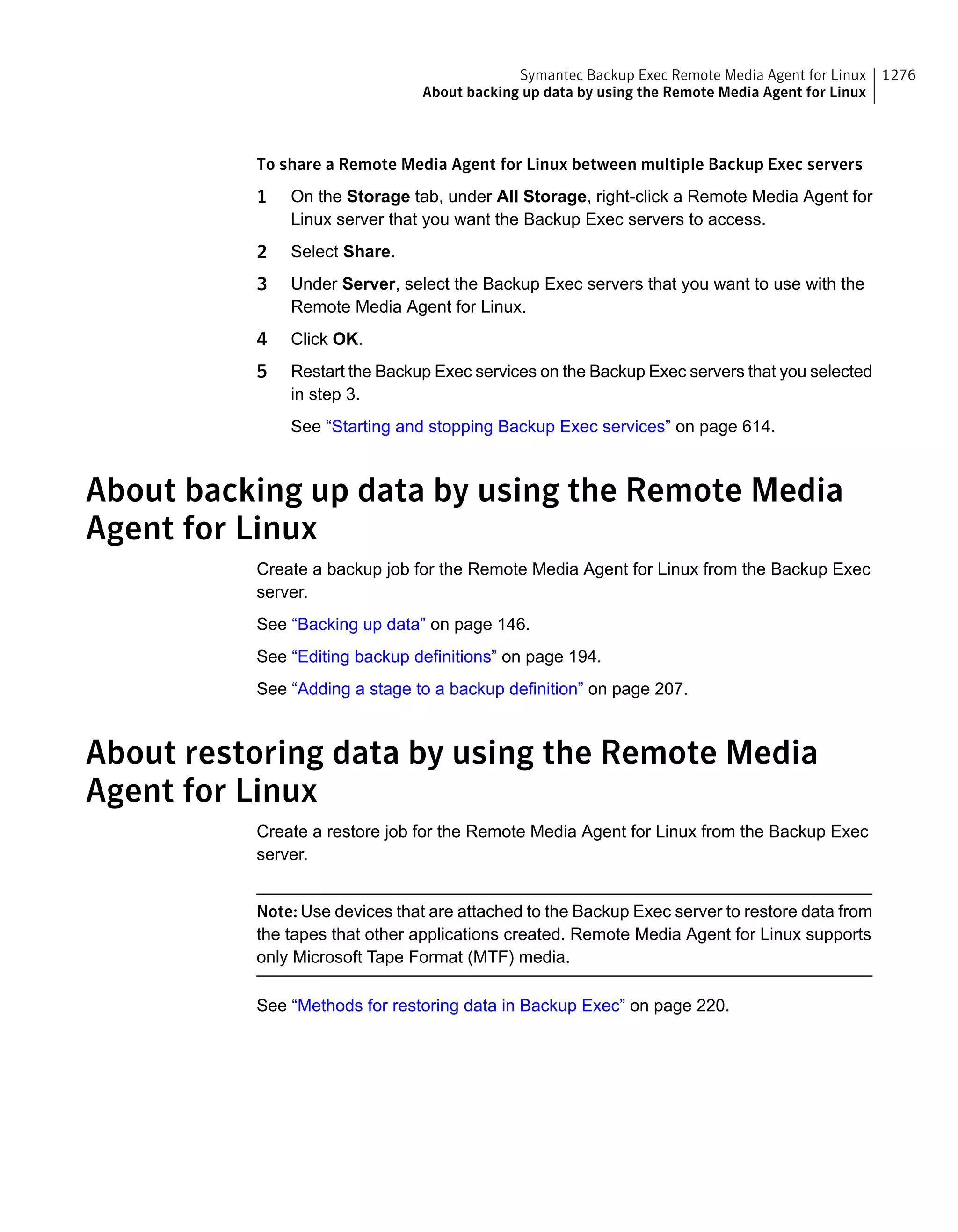 Symantec Backup Exec 15 Administrator's Guide