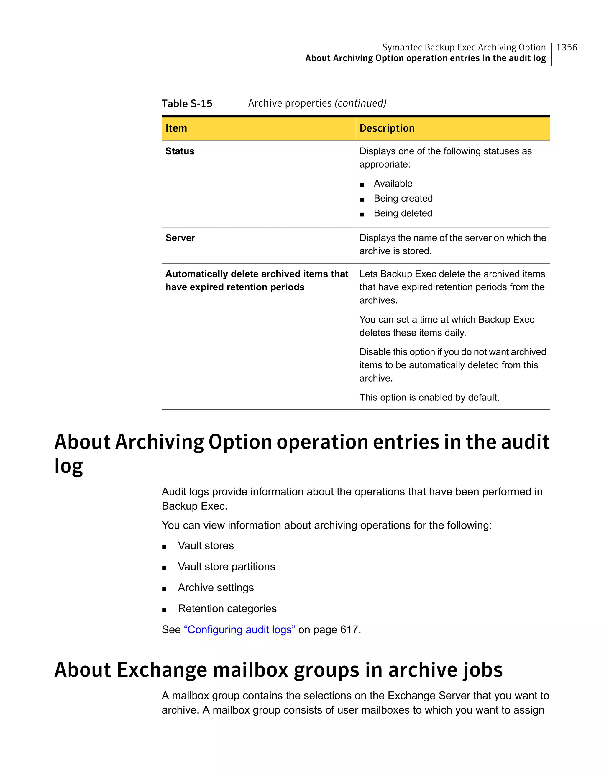 Symantec Backup Exec 15 Administrator's Guide