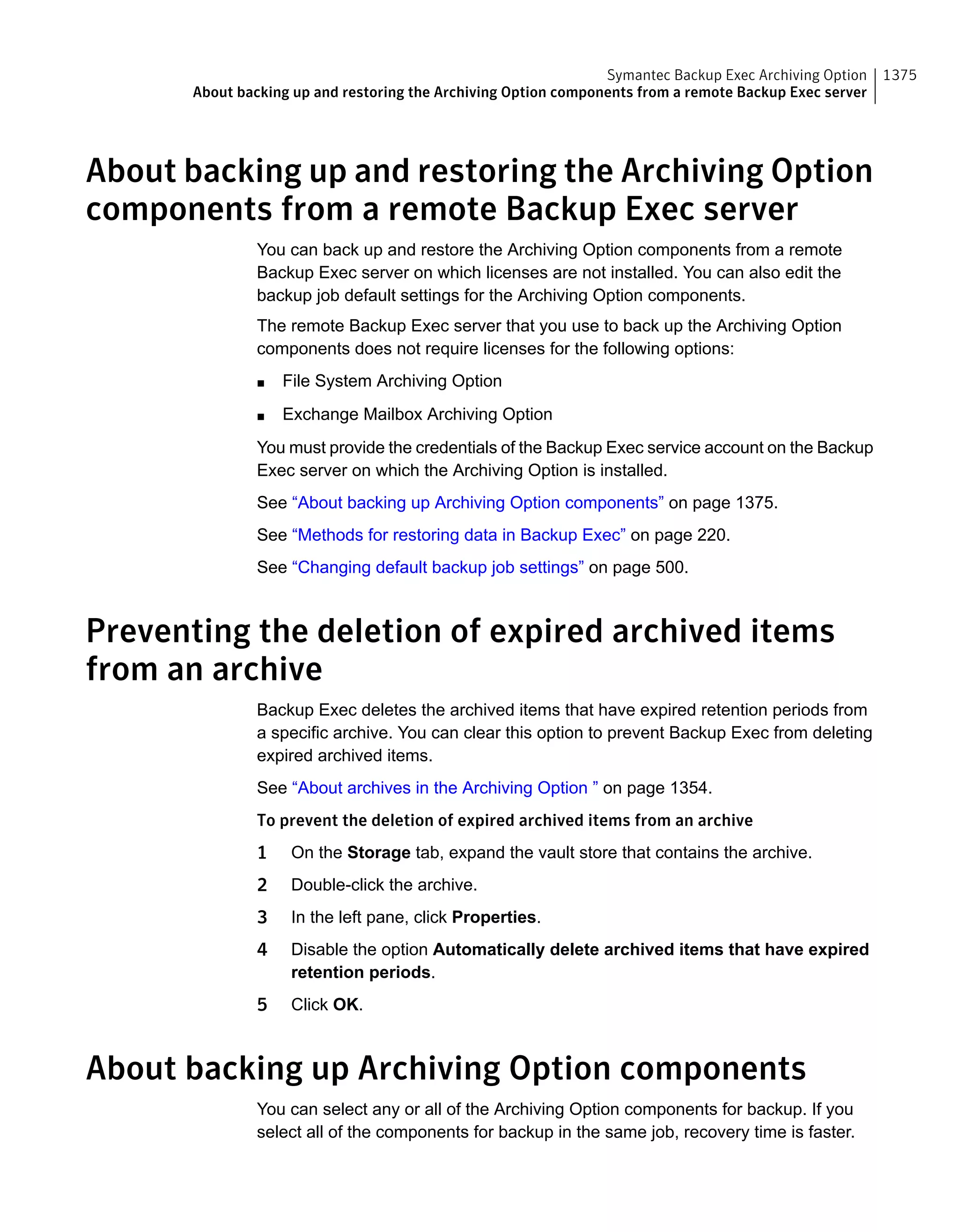 Symantec Backup Exec 15 Administrator's Guide