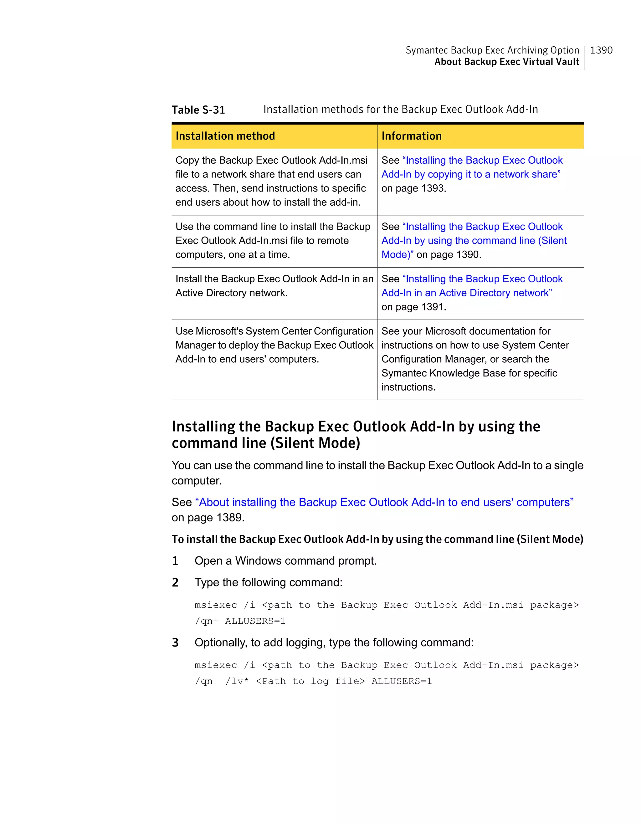 Symantec Backup Exec 15 Administrator's Guide