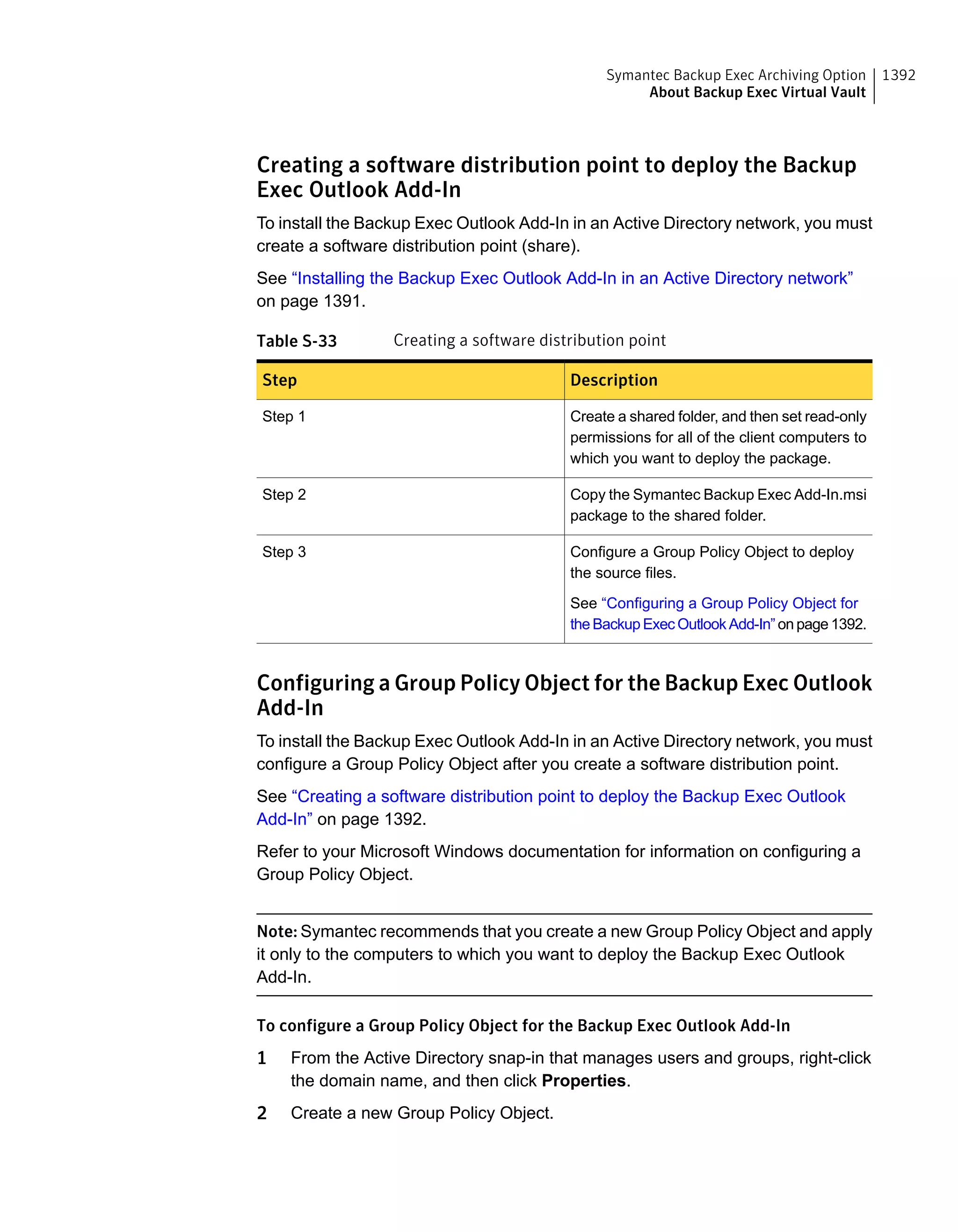 Symantec Backup Exec 15 Administrator's Guide