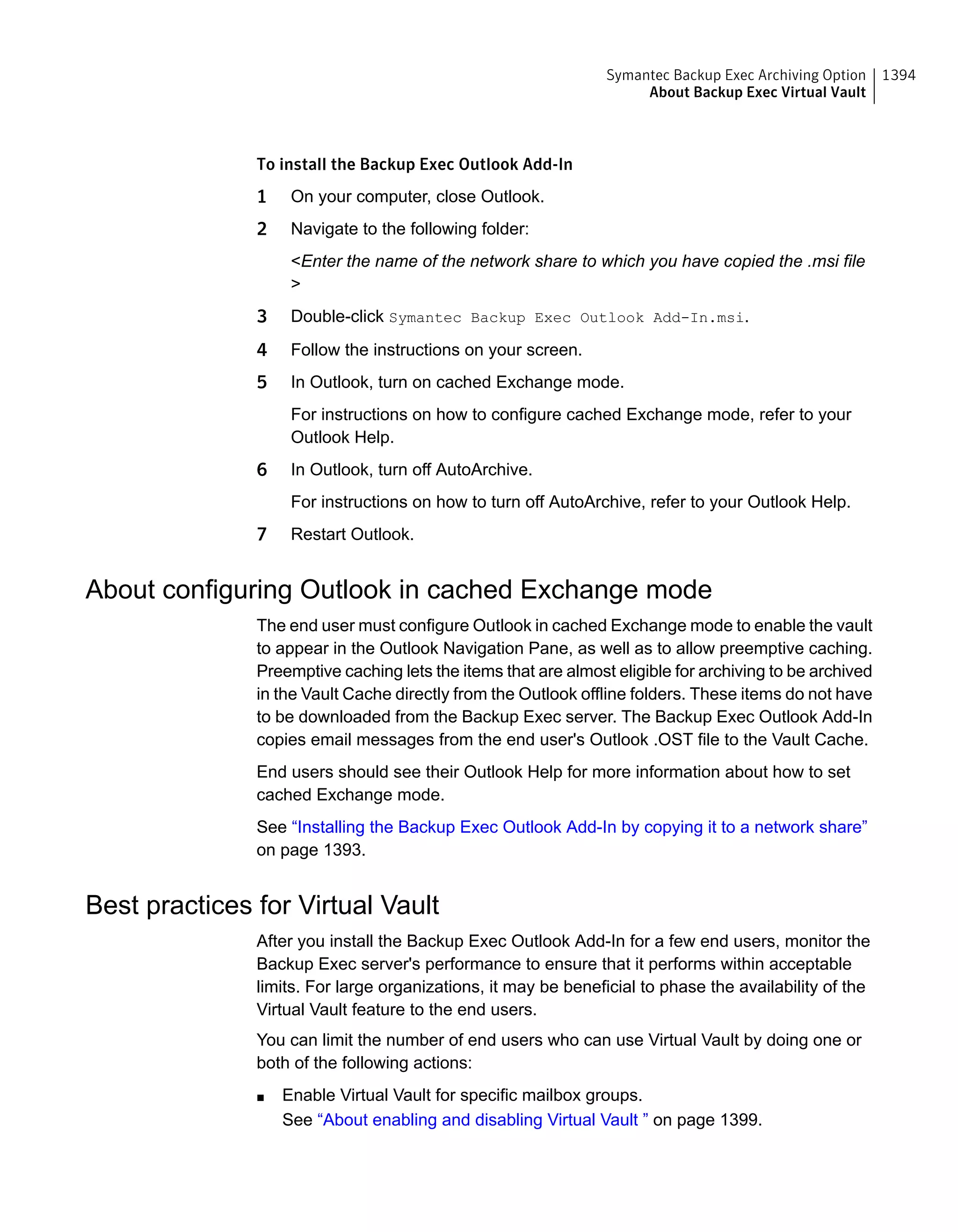 Symantec Backup Exec 15 Administrator's Guide