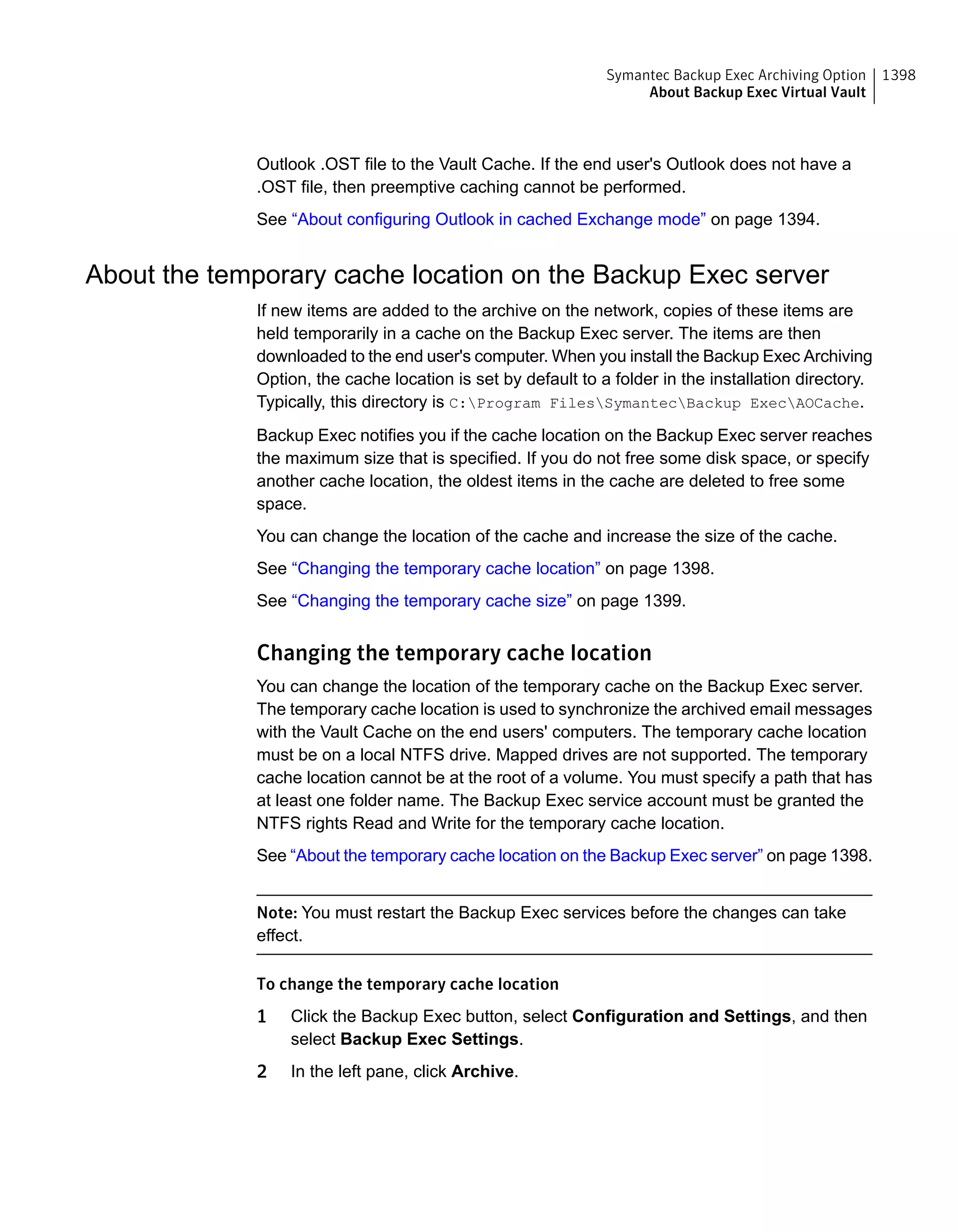 Symantec Backup Exec 15 Administrator's Guide