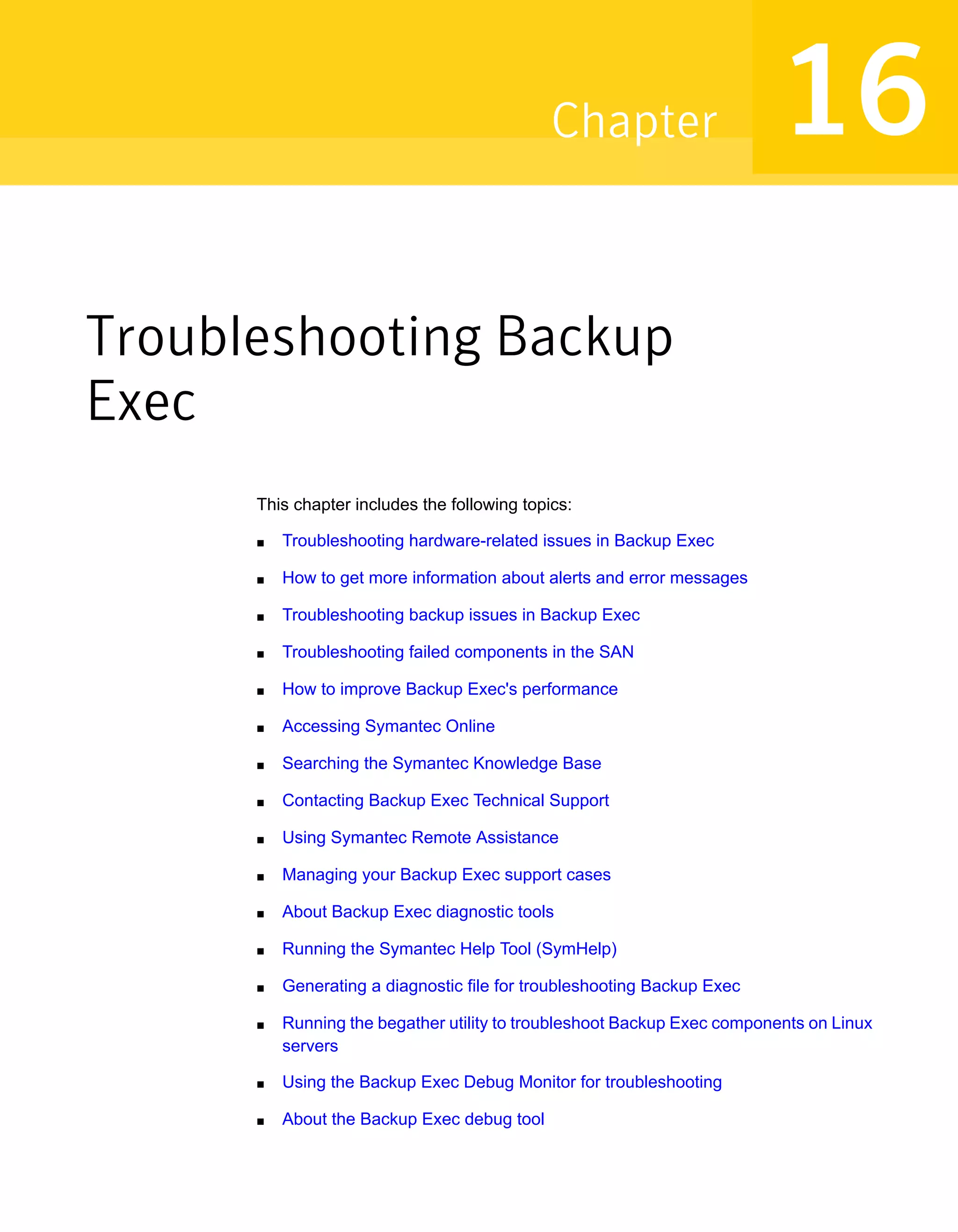 Symantec Backup Exec 15 Administrator's Guide