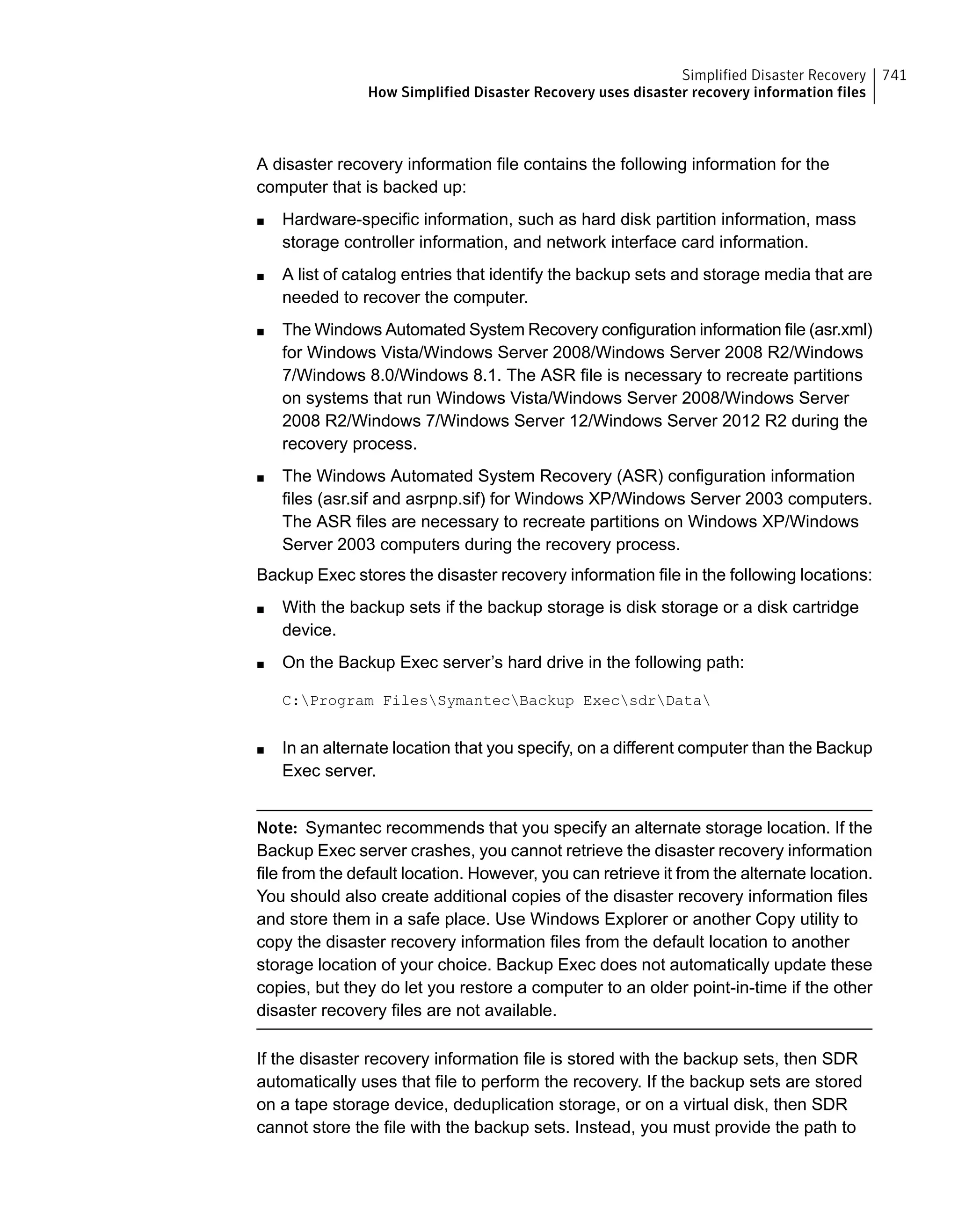 Symantec Backup Exec 15 Administrator's Guide