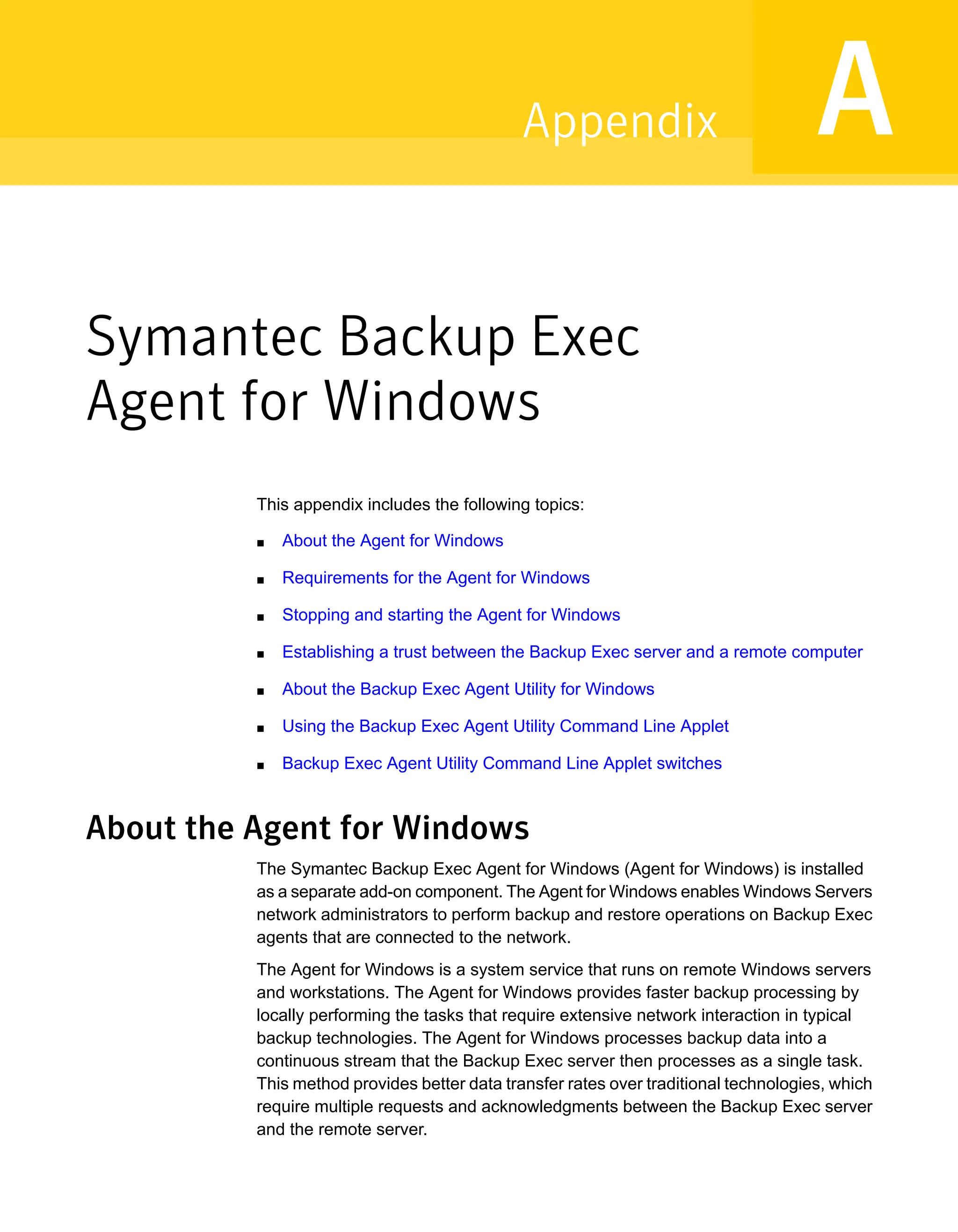 Symantec Backup Exec 15 Administrator's Guide