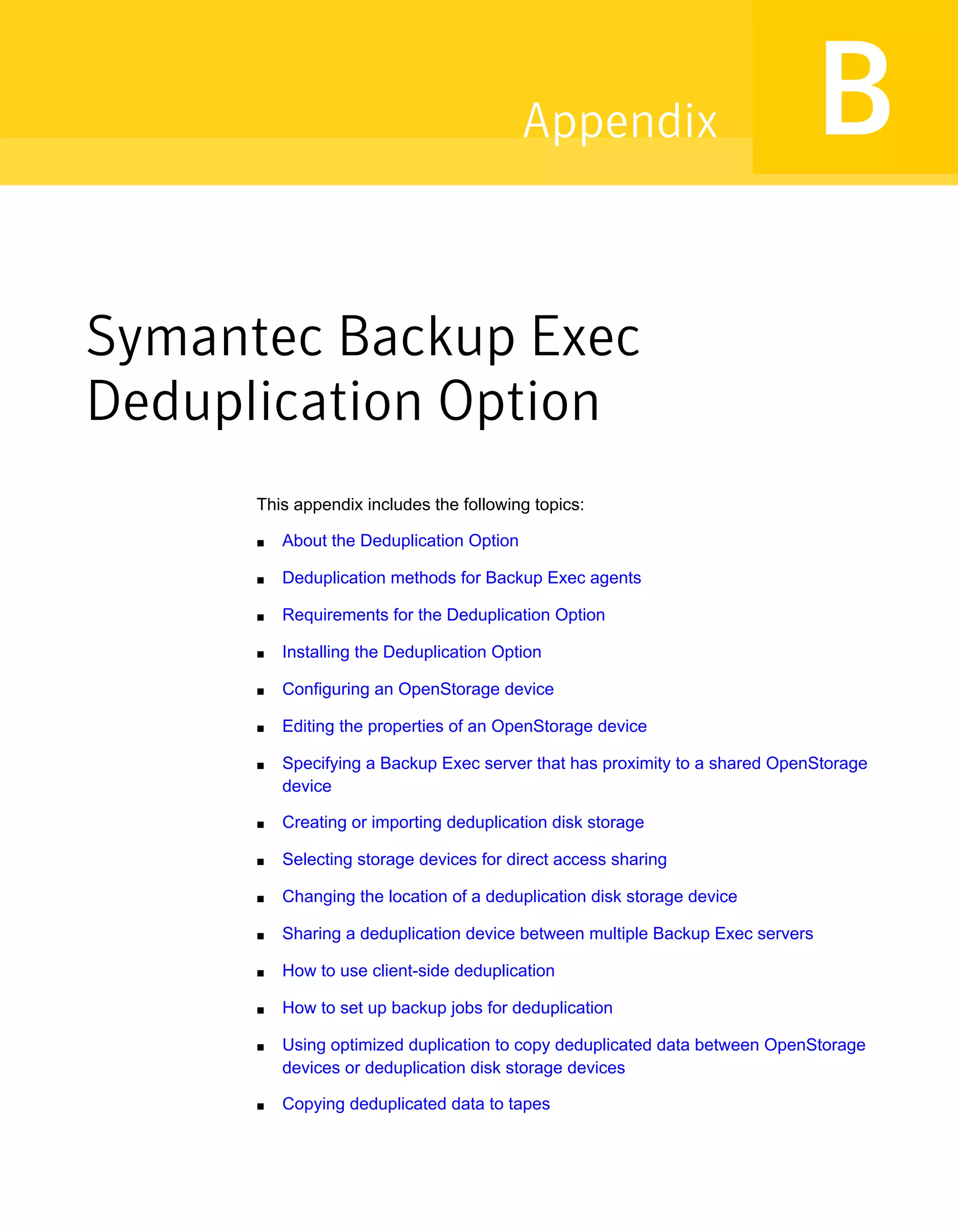 Symantec Backup Exec 15 Administrator's Guide