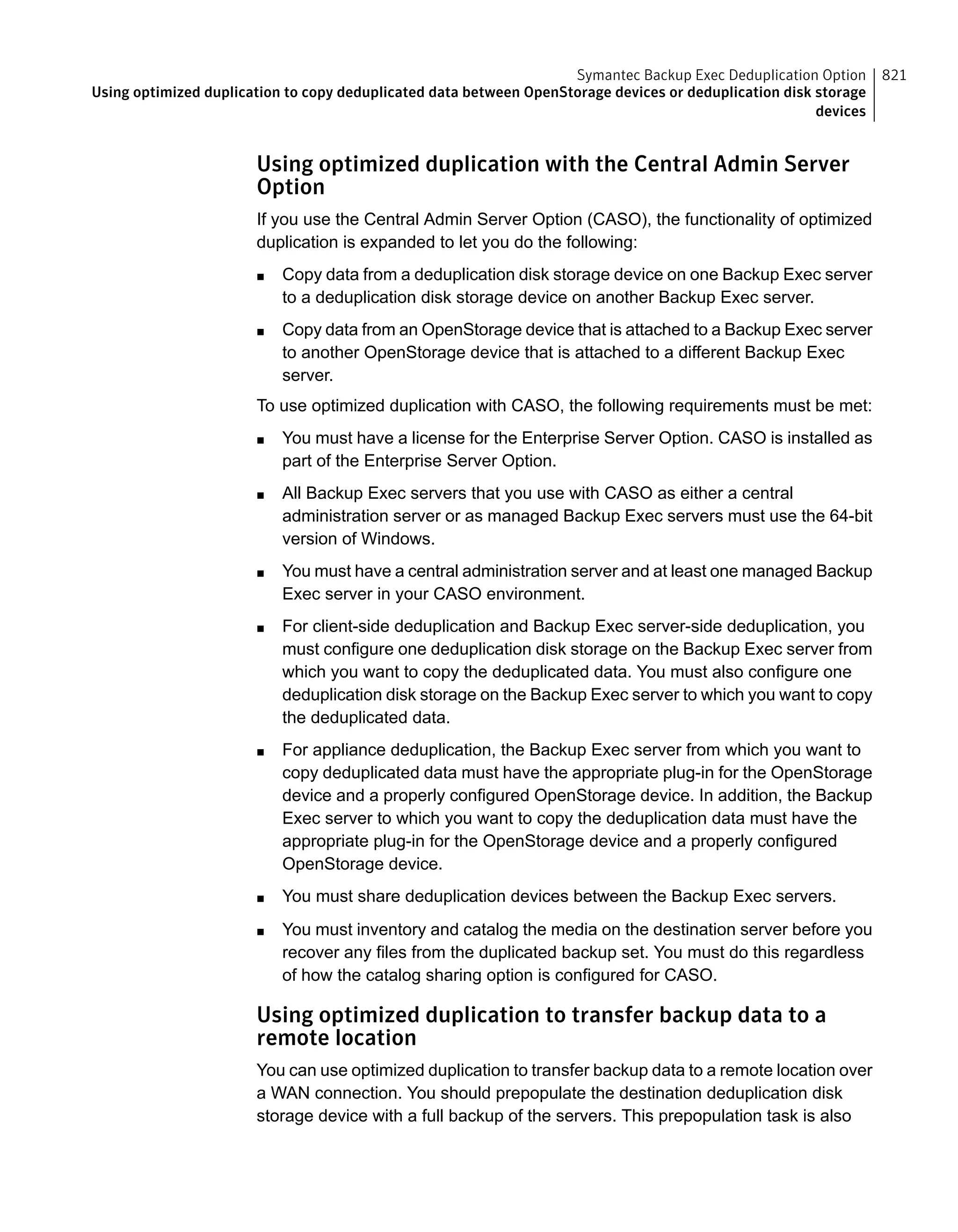 Symantec Backup Exec 15 Administrator's Guide