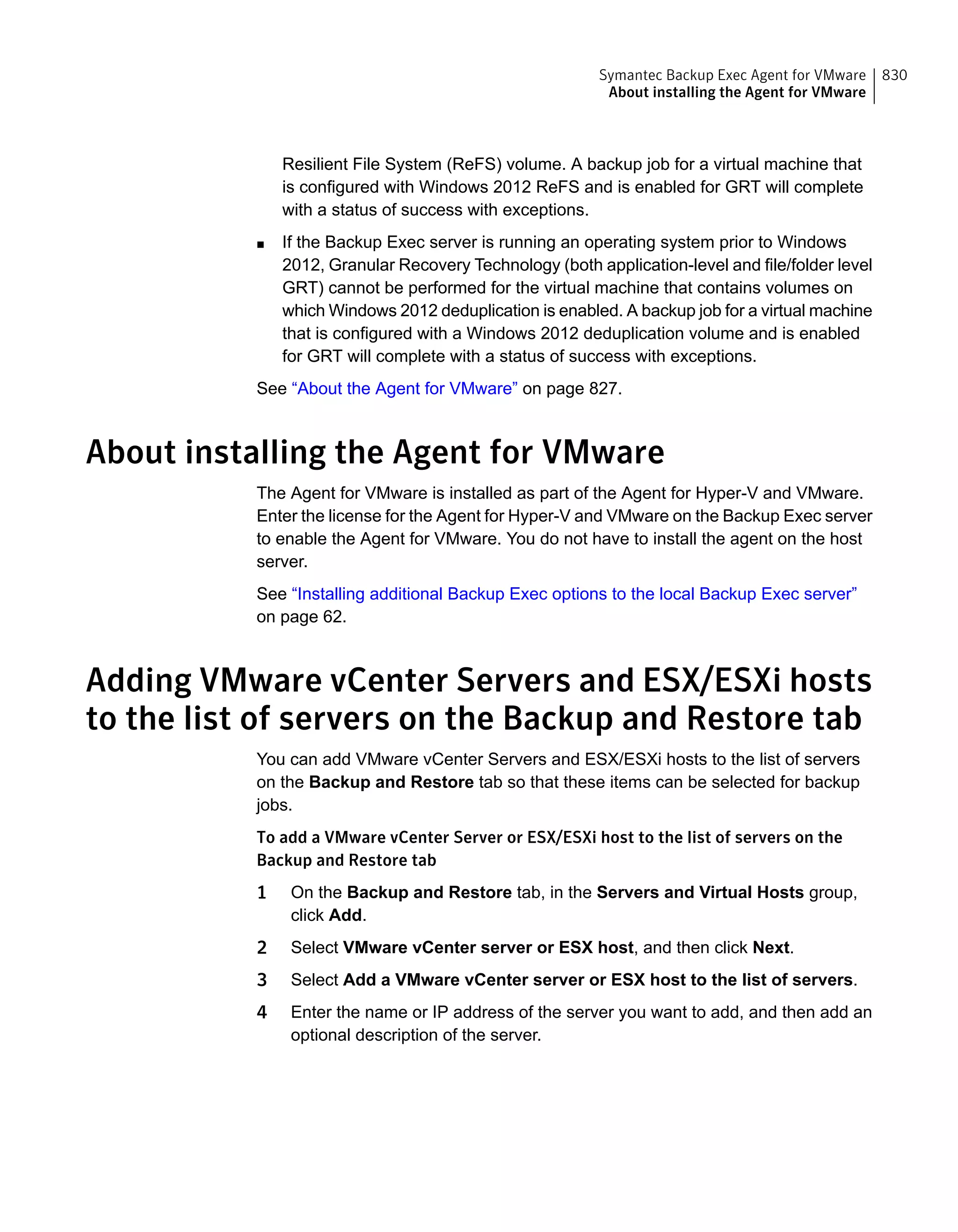 Symantec Backup Exec 15 Administrator's Guide