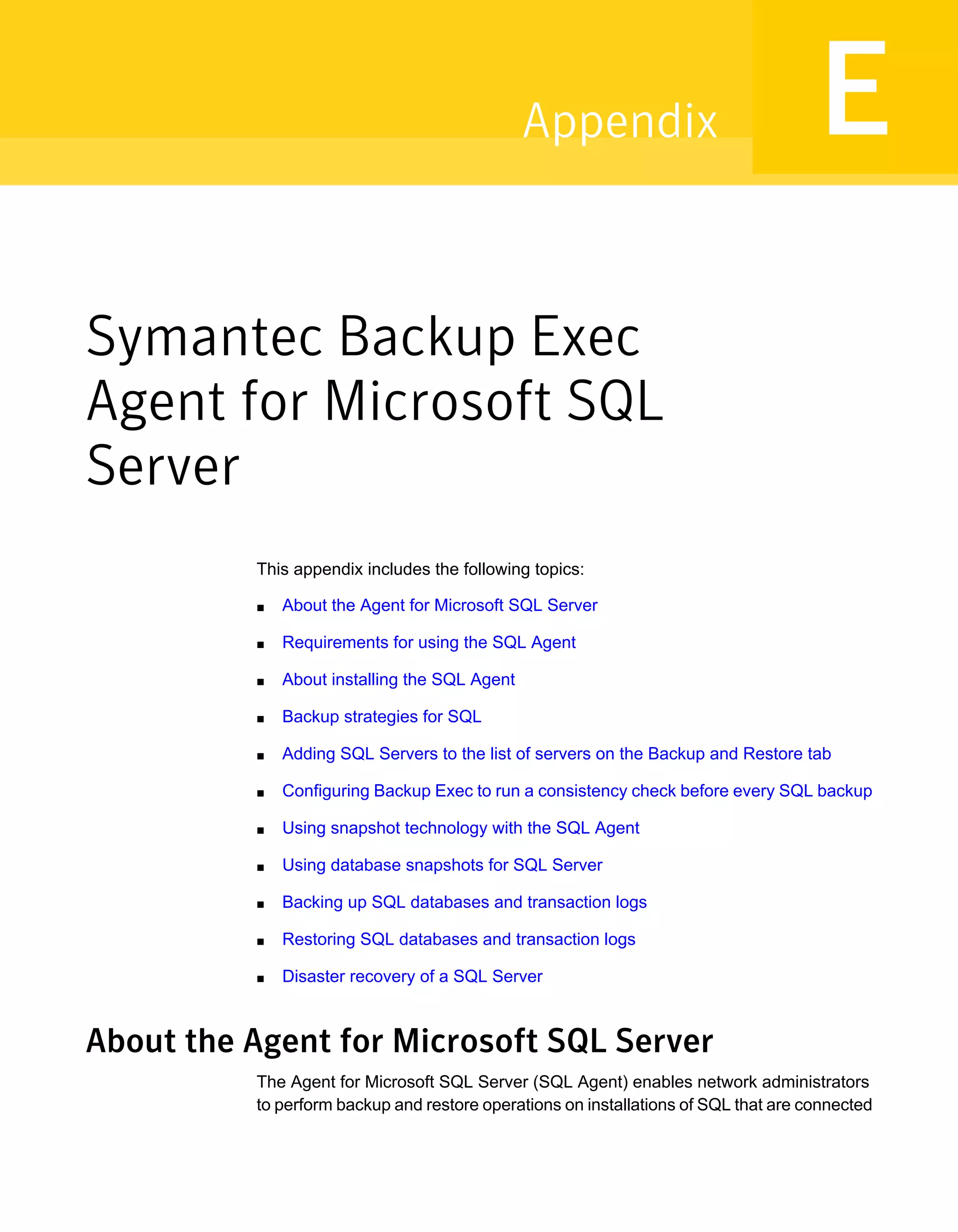 Symantec Backup Exec 15 Administrator's Guide