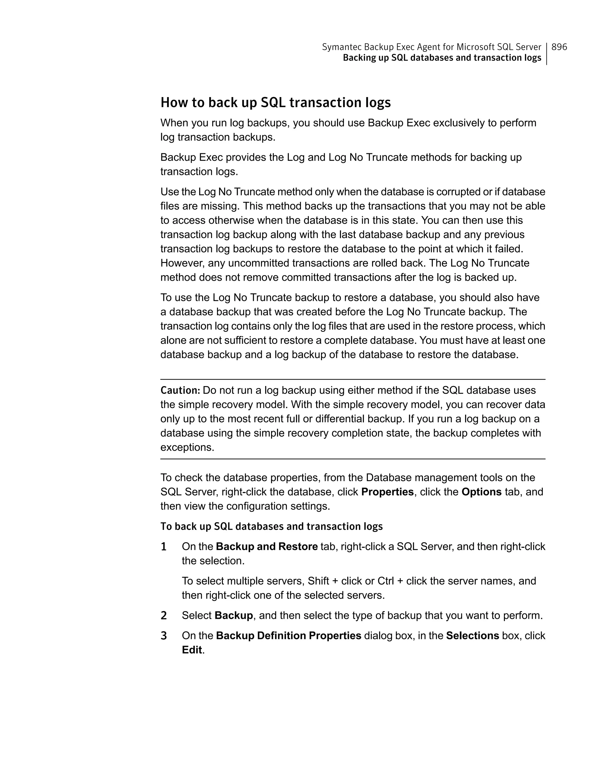 Symantec Backup Exec 15 Administrator's Guide