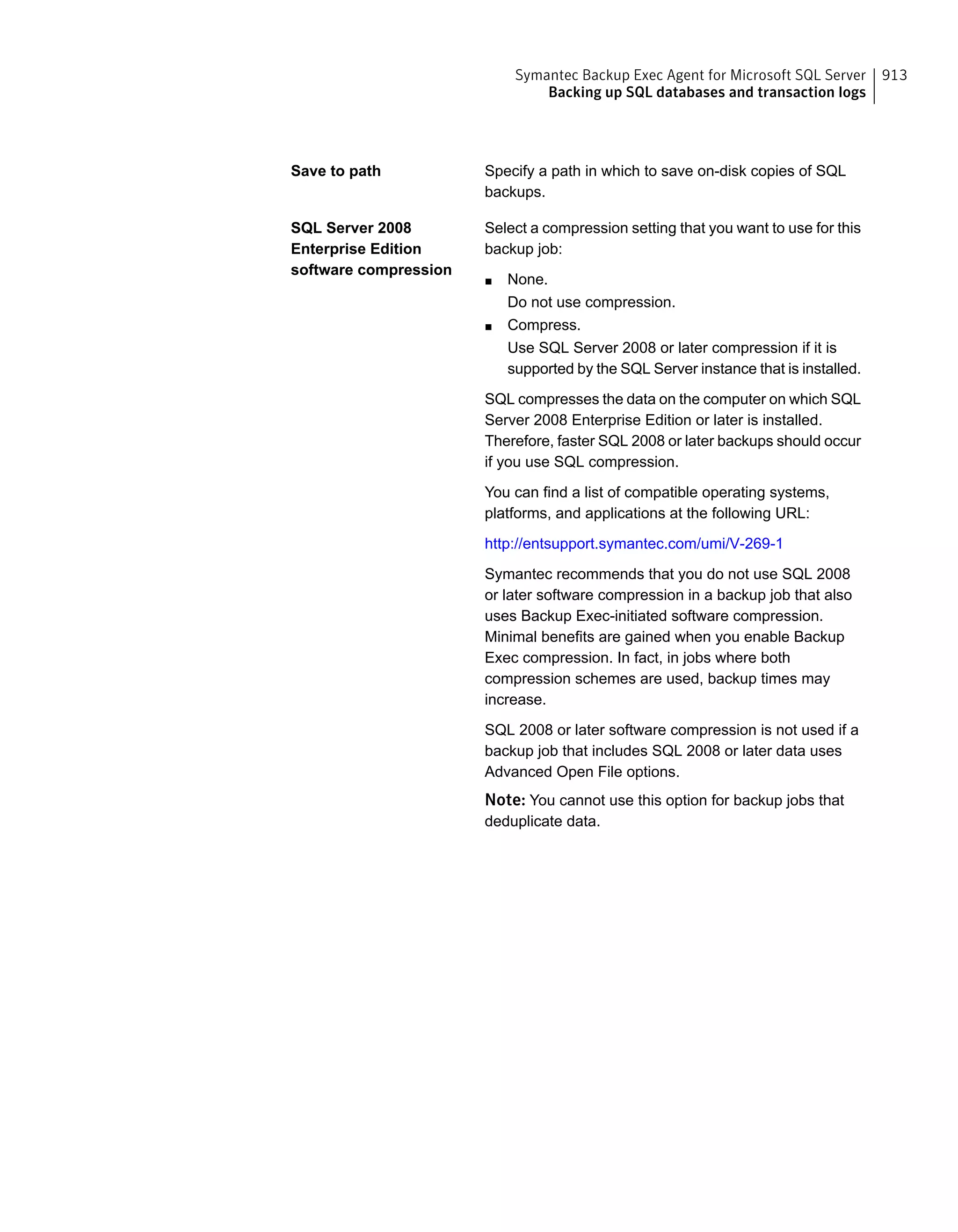 Symantec Backup Exec 15 Administrator's Guide