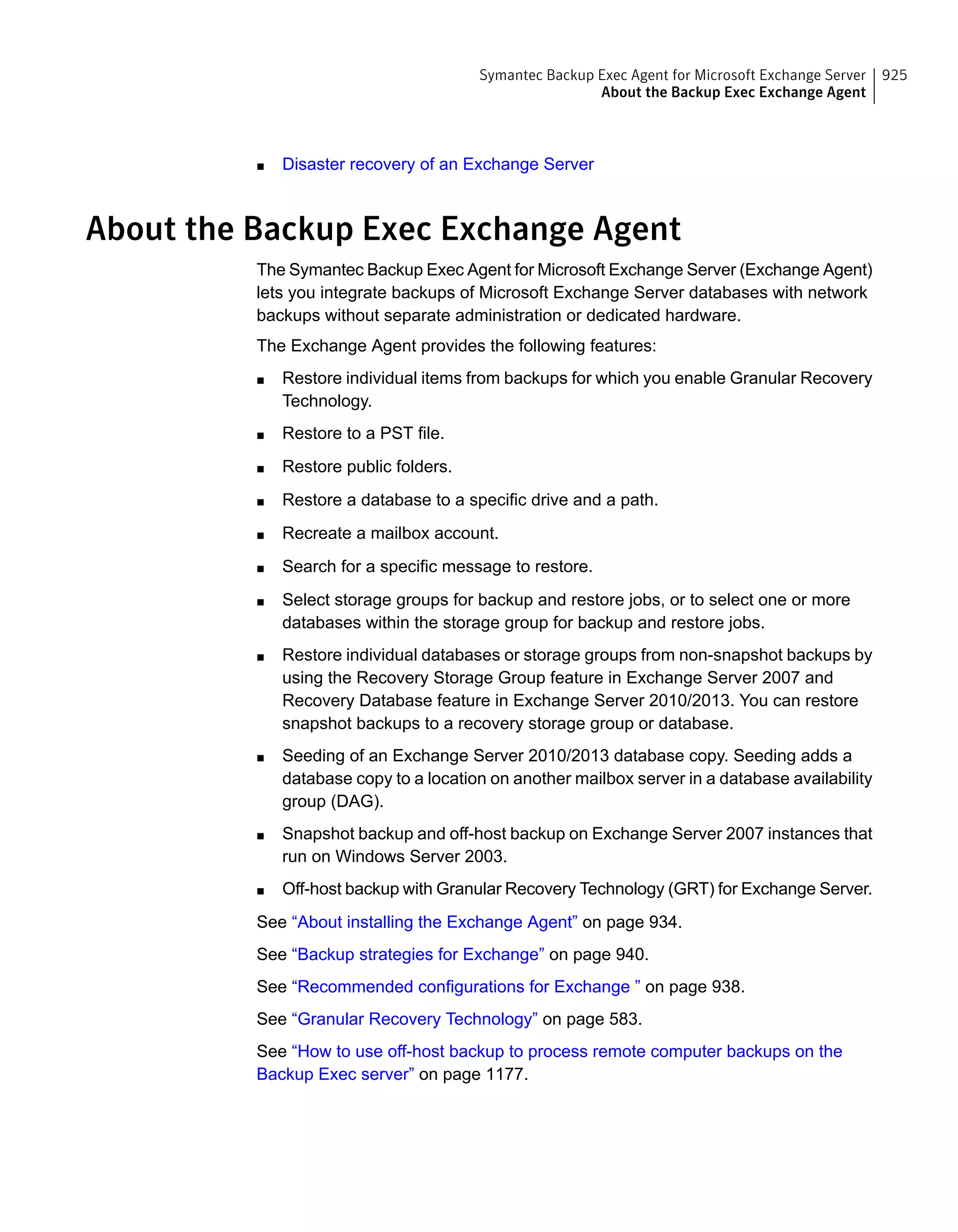 Symantec Backup Exec 15 Administrator's Guide