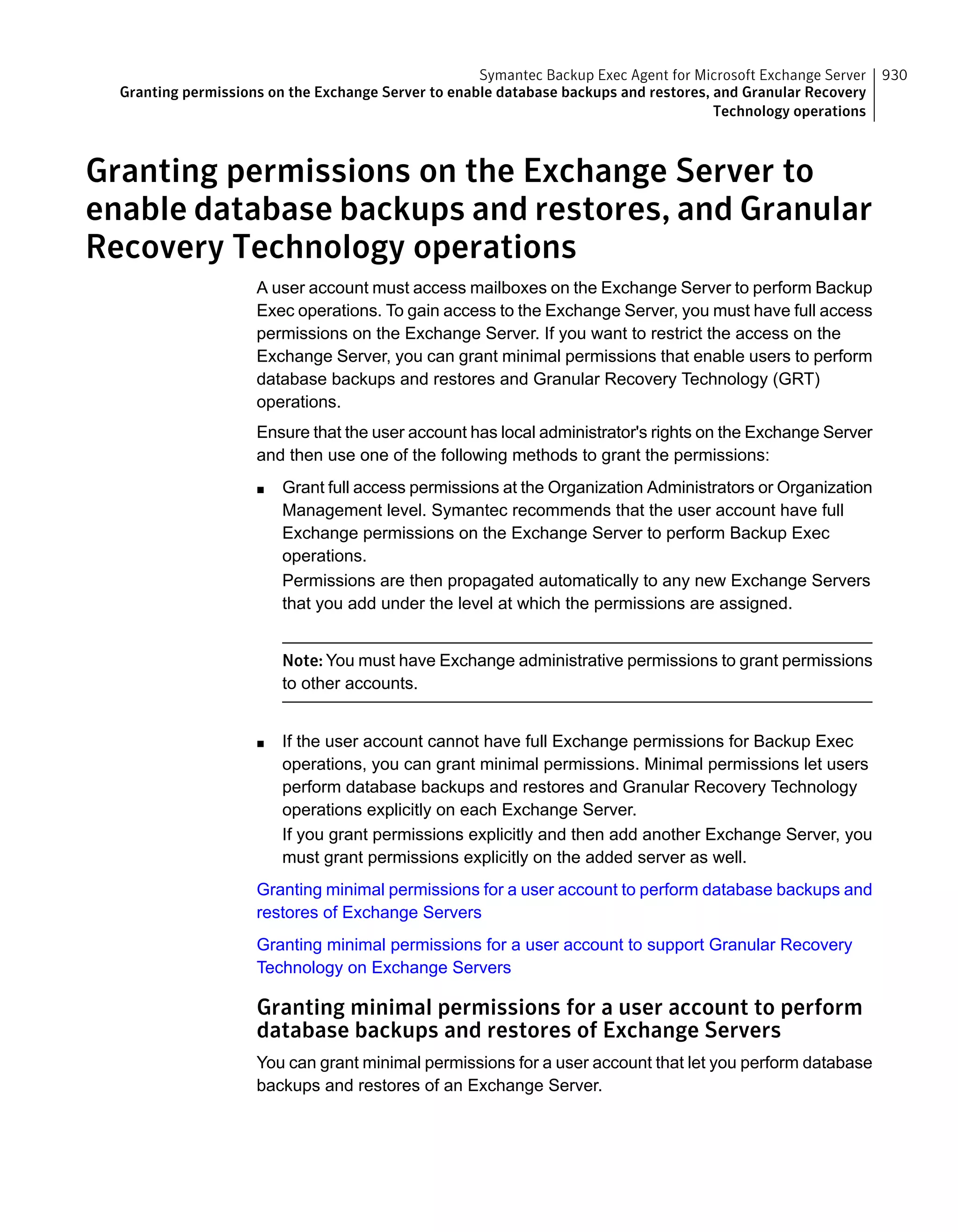 Symantec Backup Exec 15 Administrator's Guide